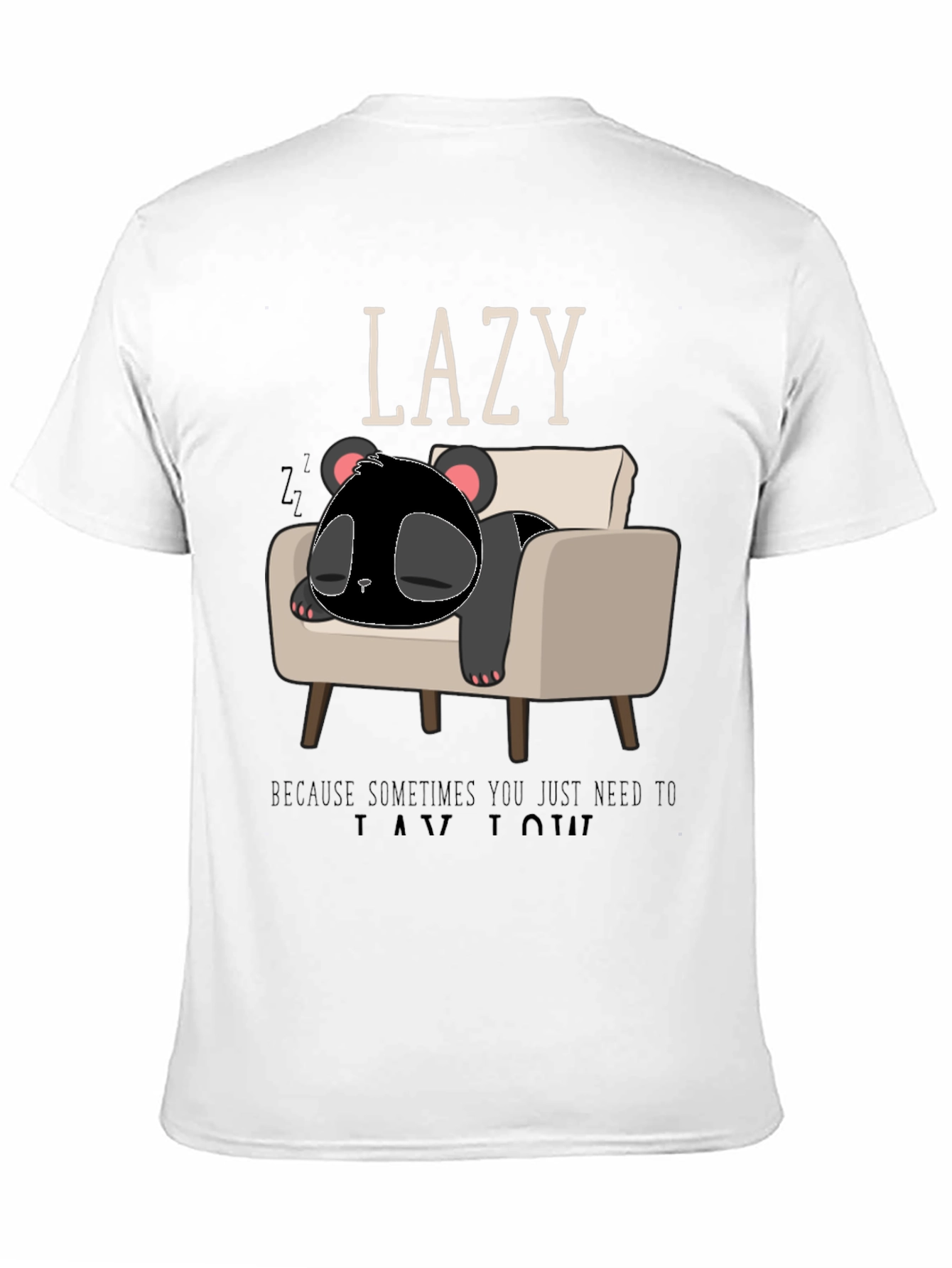 Lazy Panda T-Shirt: Relax in Style!