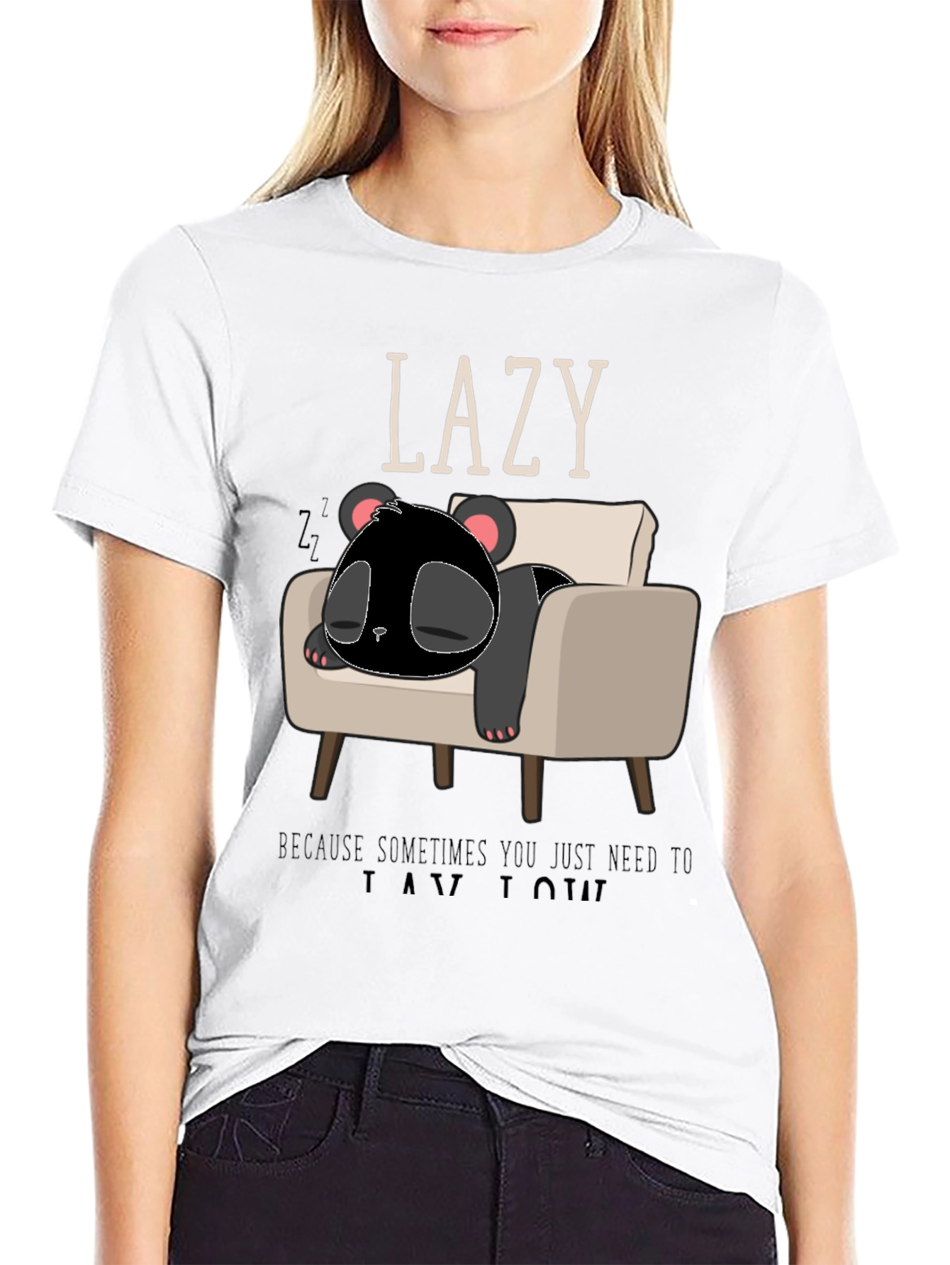Lazy Panda T-Shirt: Relax in Style!
