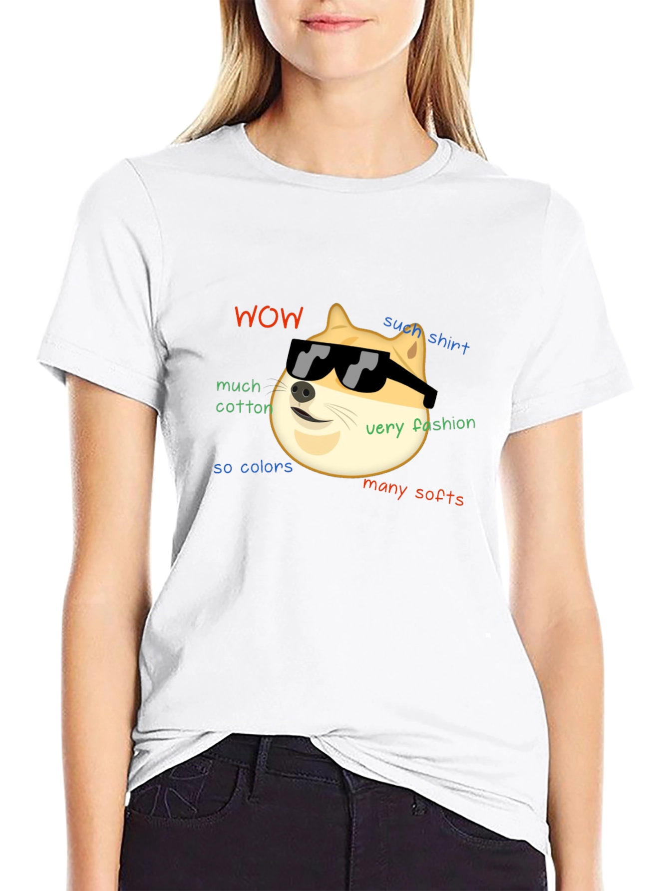 Doge Meme T-Shirt - Much Fashion Very Soft