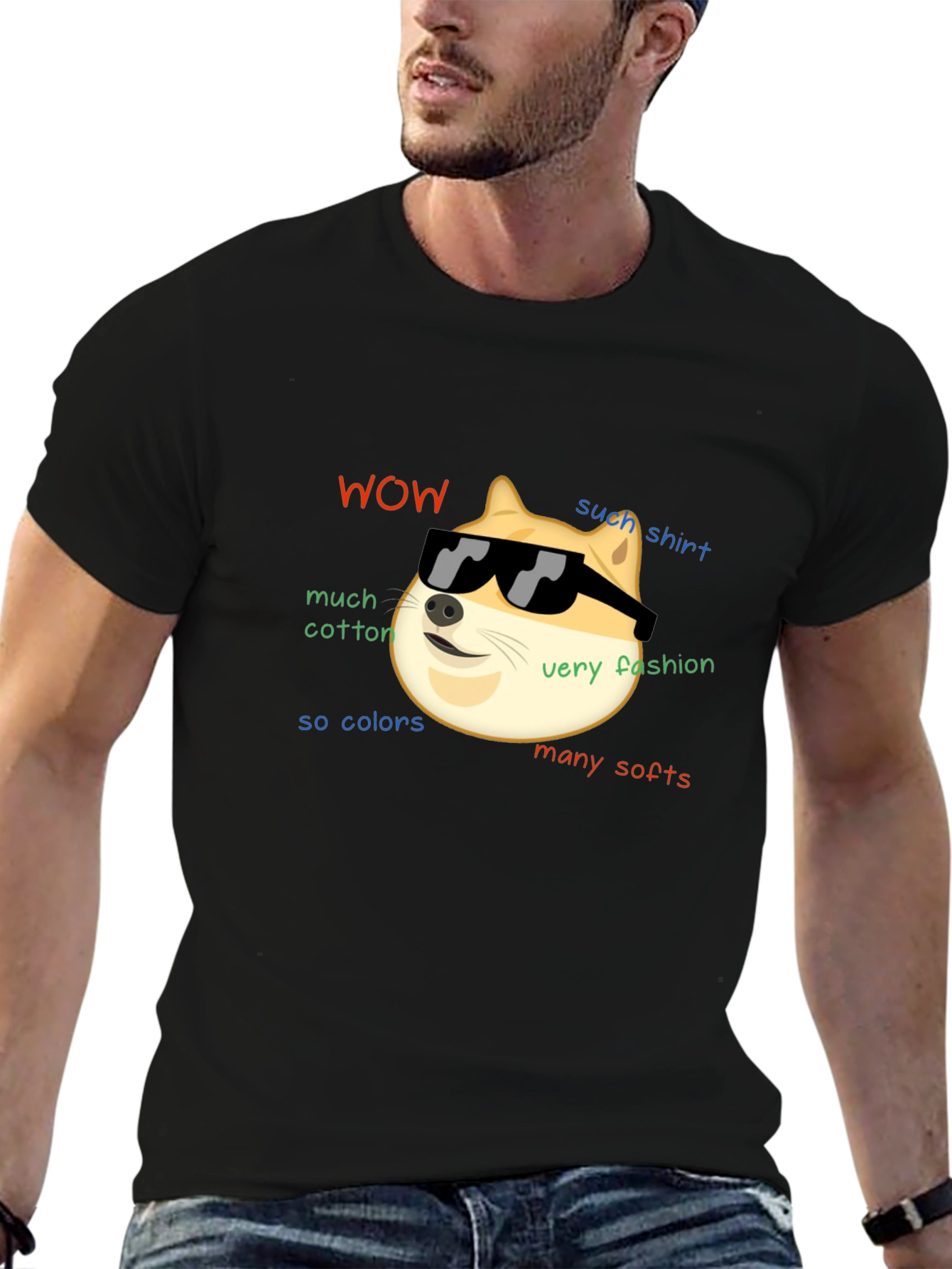 Doge Meme T-Shirt - Much Fashion Very Soft