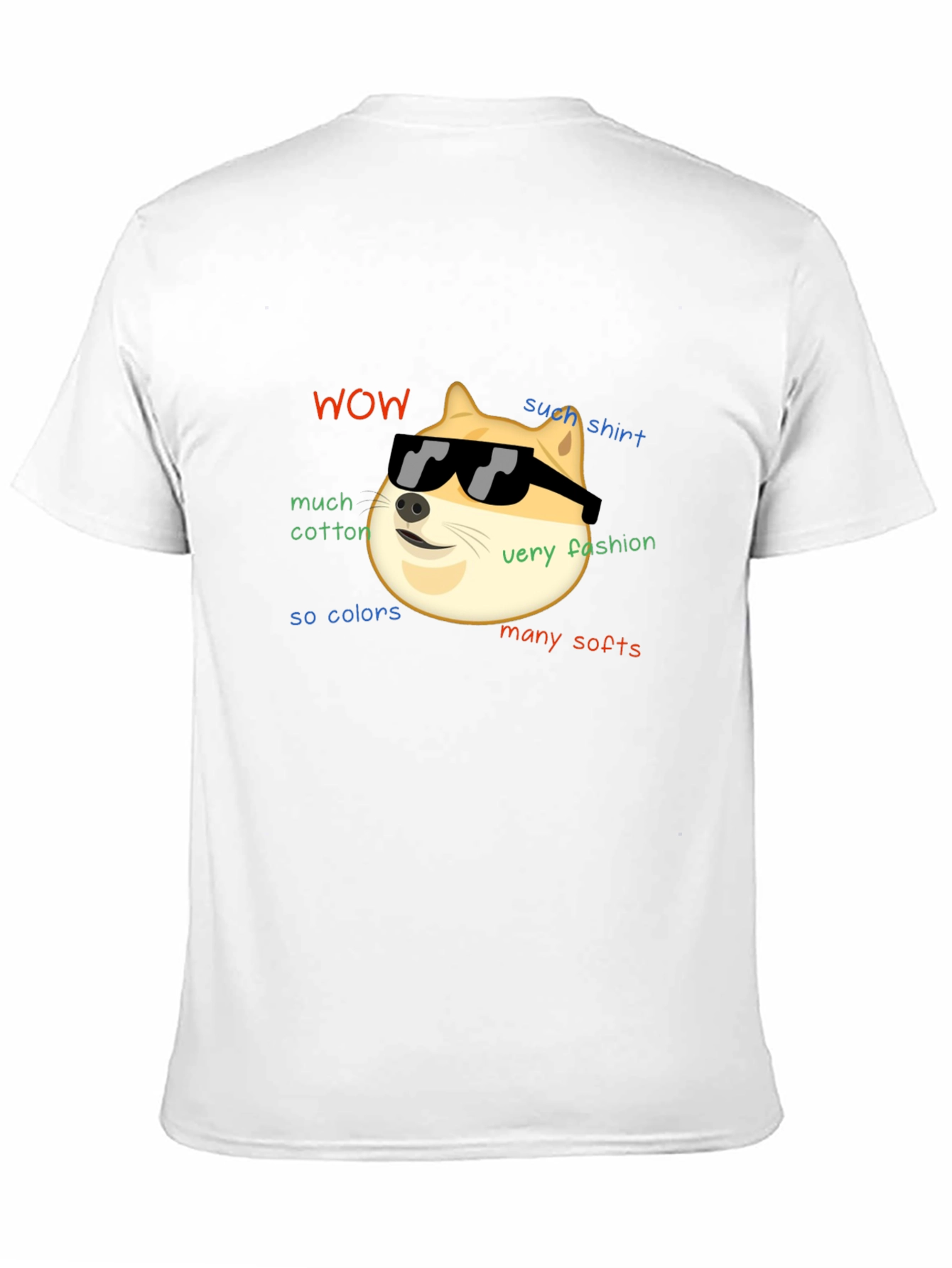Doge Meme T-Shirt - Much Fashion Very Soft