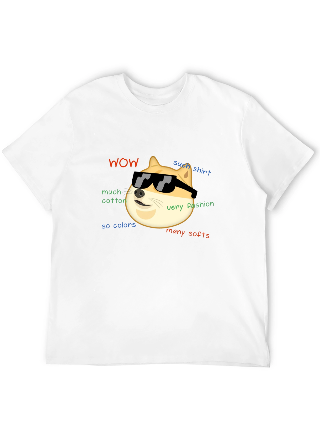 Doge Meme T-Shirt - Much Fashion Very Soft