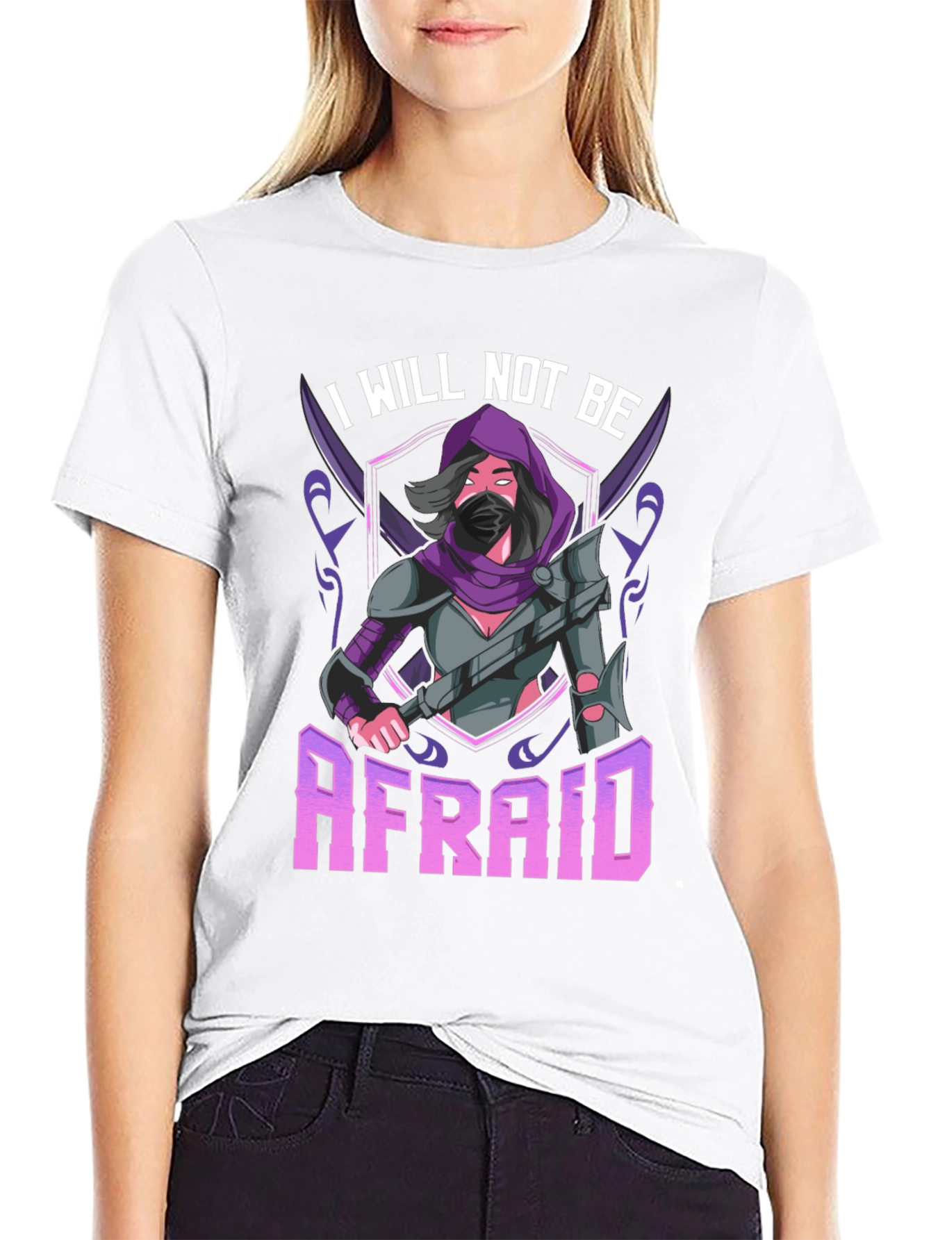 I Will Not Be Afraid Graphic Tee