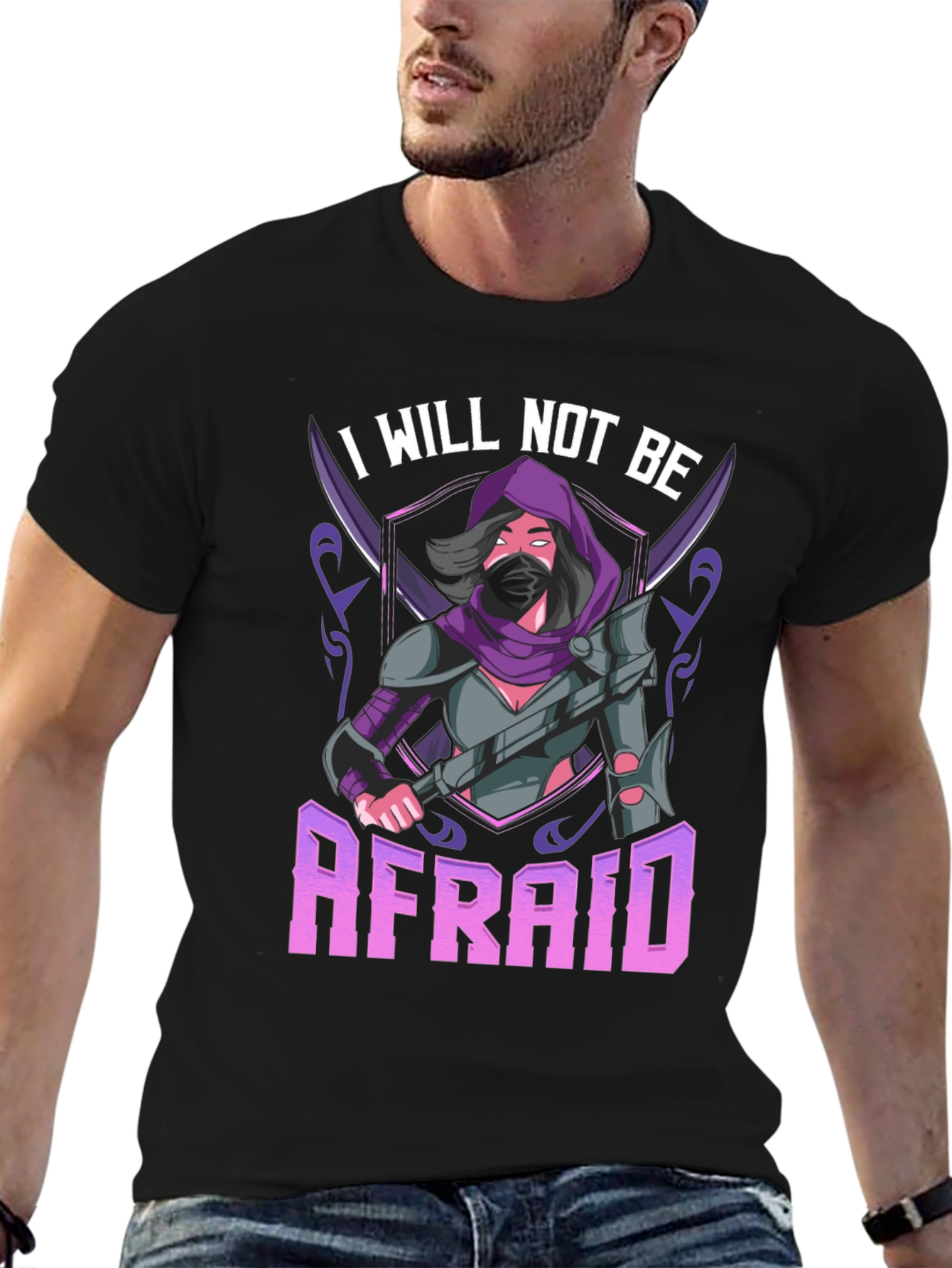 I Will Not Be Afraid Graphic Tee