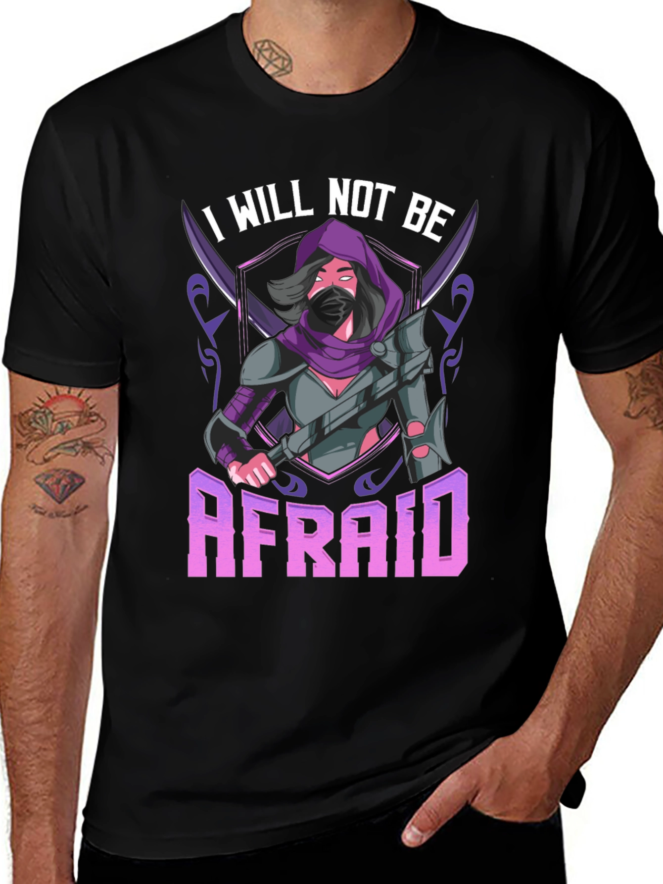 I Will Not Be Afraid Graphic Tee