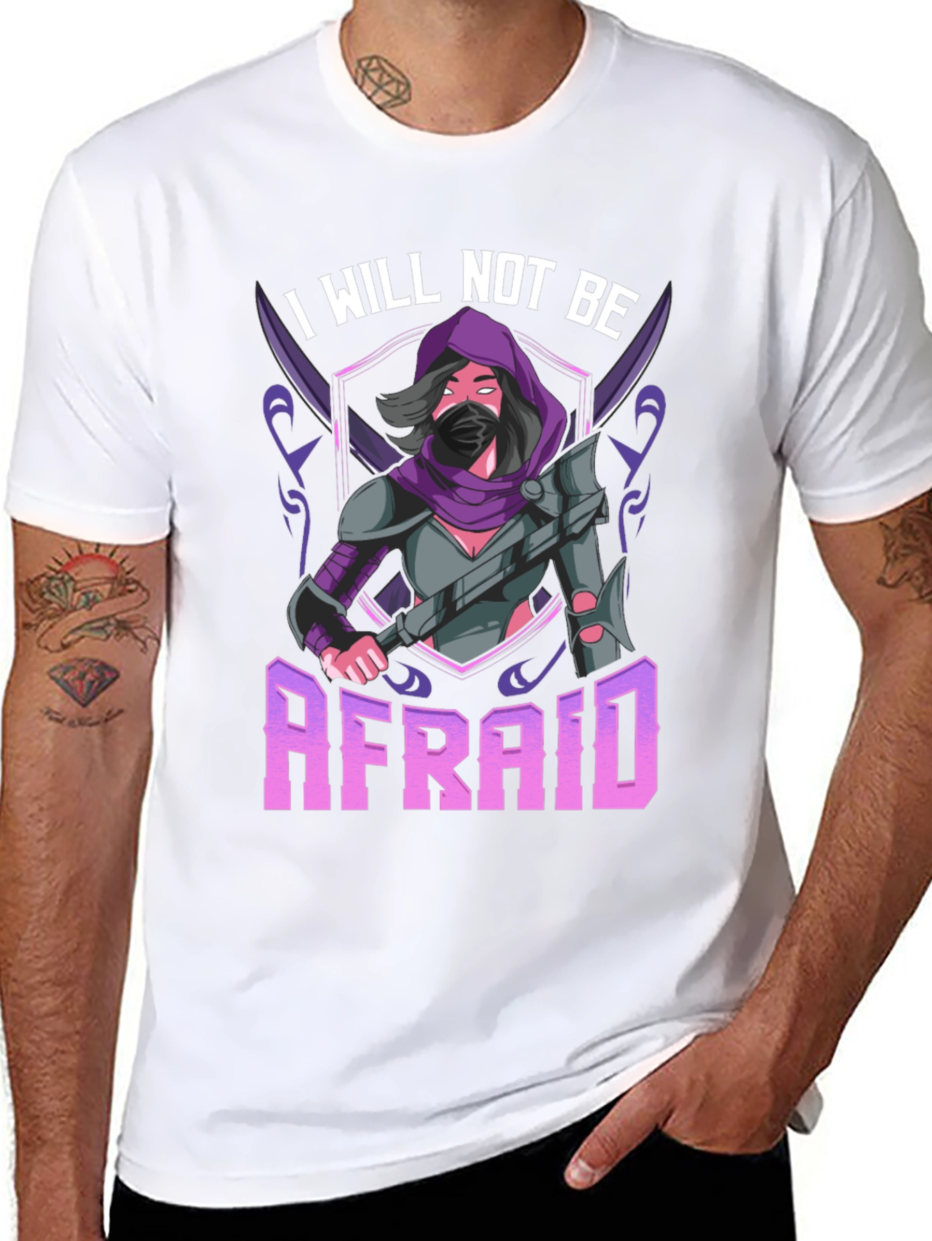 I Will Not Be Afraid Graphic Tee
