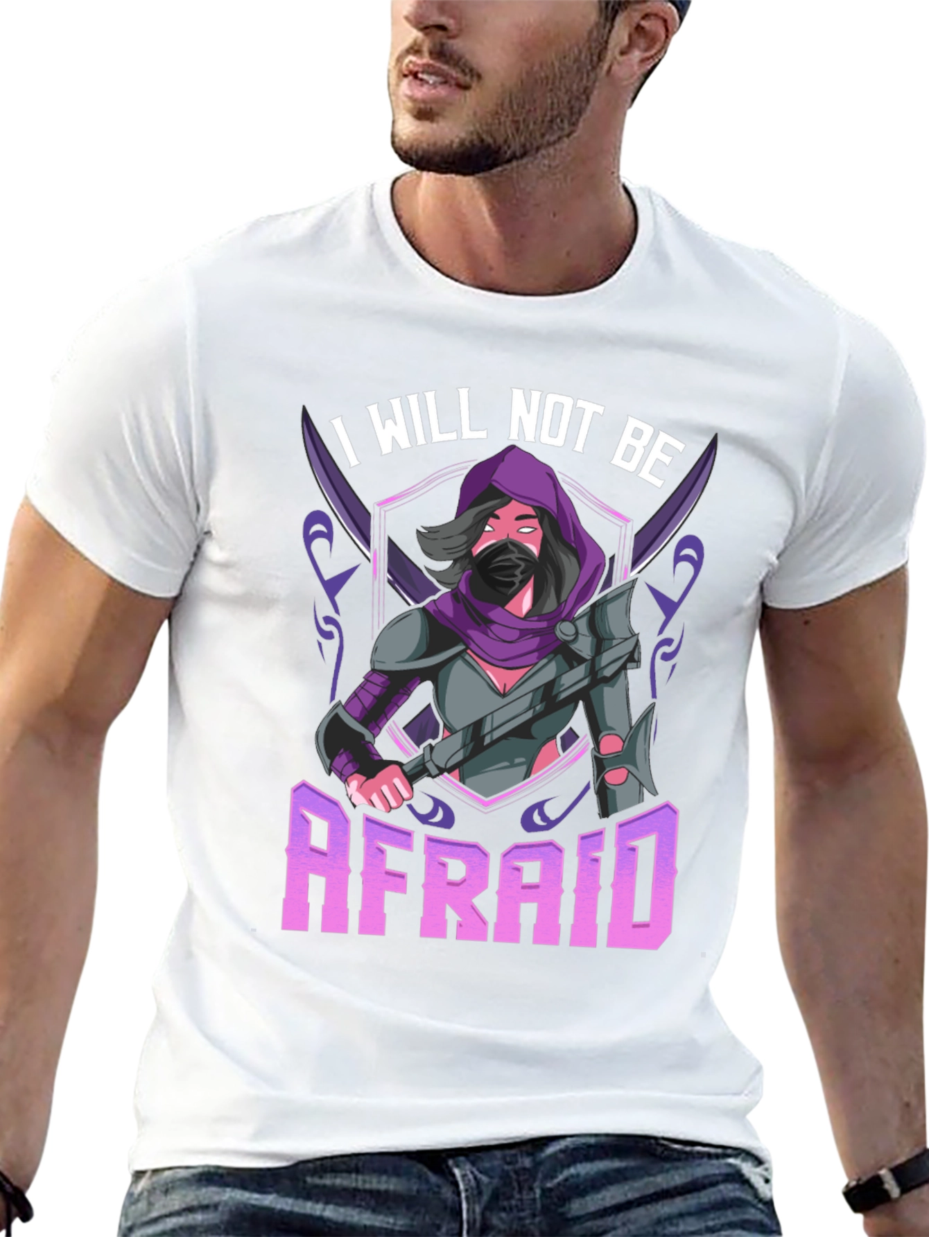 I Will Not Be Afraid Graphic Tee