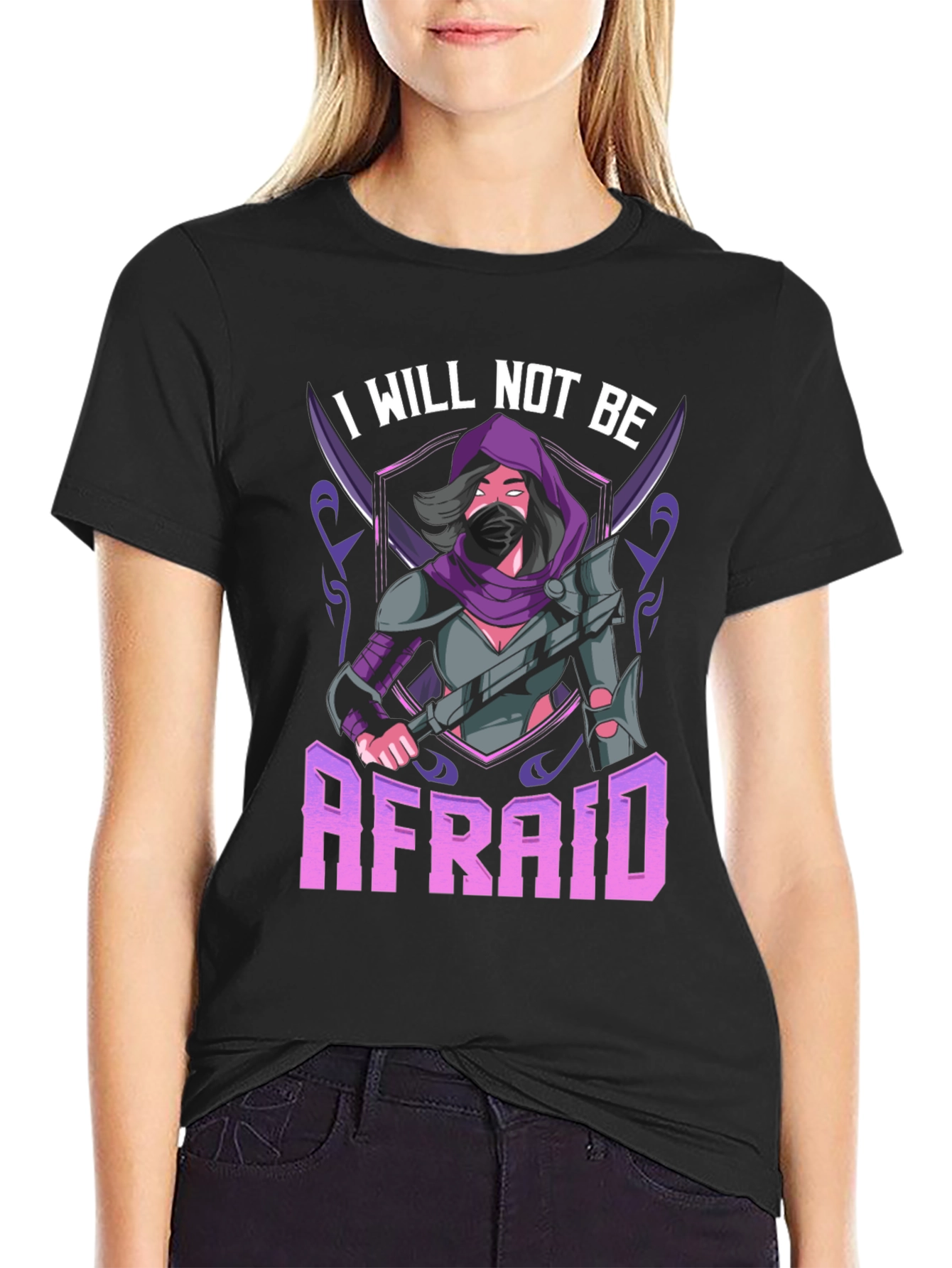 I Will Not Be Afraid Graphic Tee
