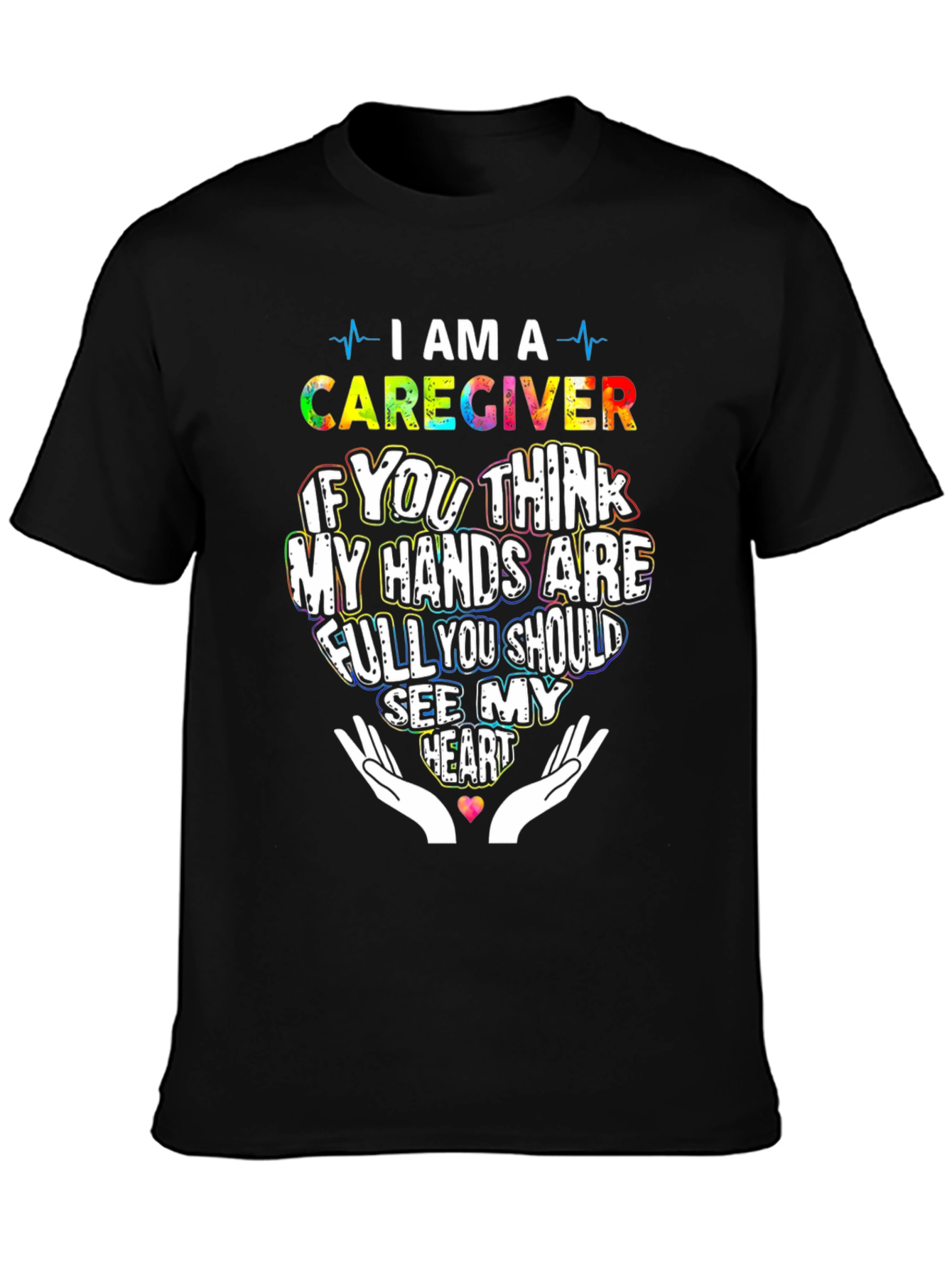 Caregiver Heart T-Shirt