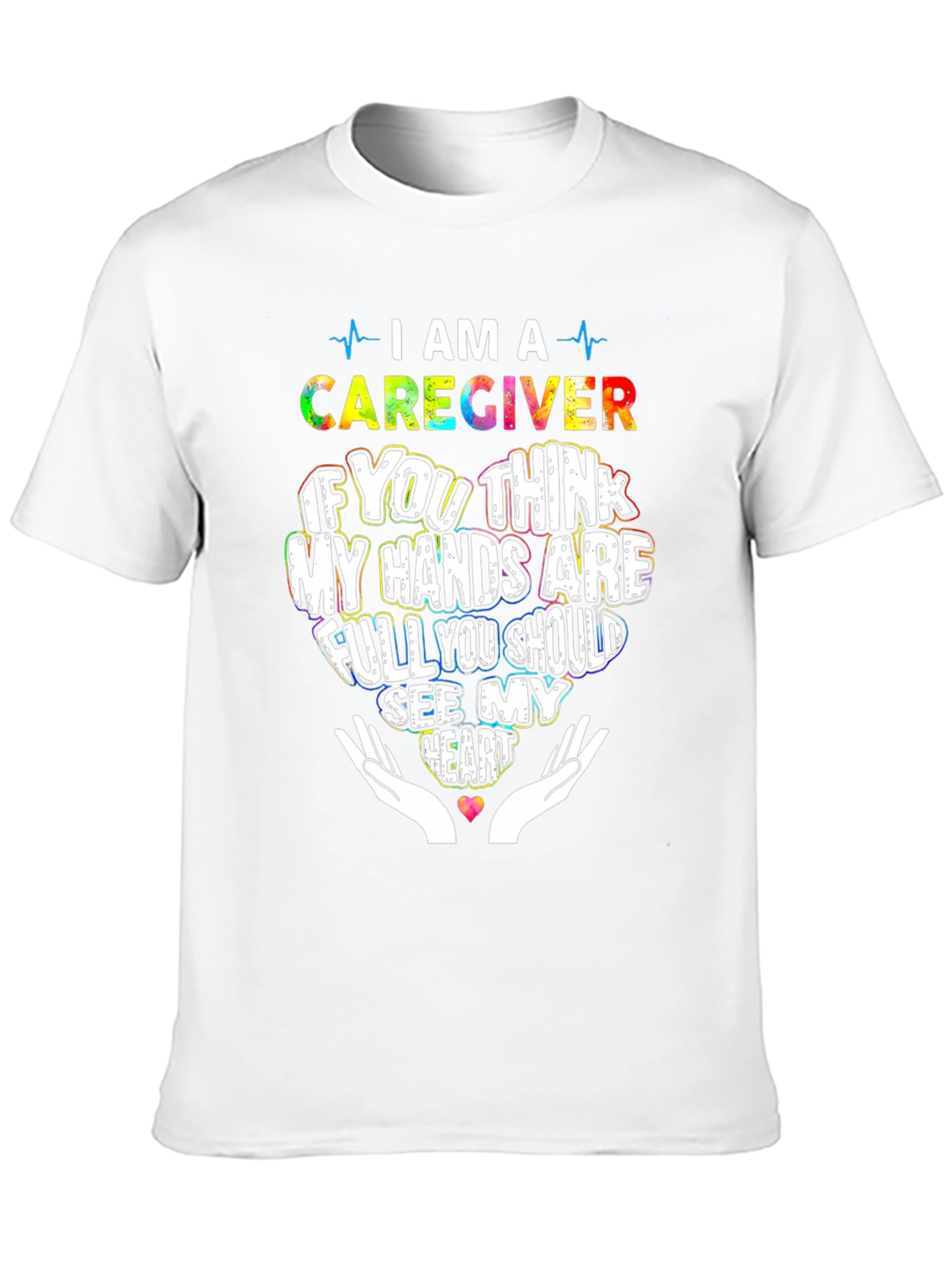 Caregiver Heart T-Shirt
