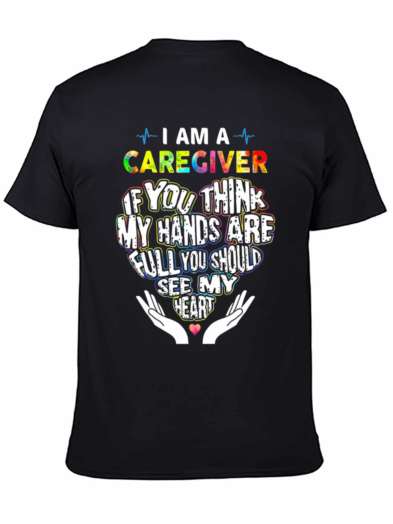 Caregiver Heart T-Shirt