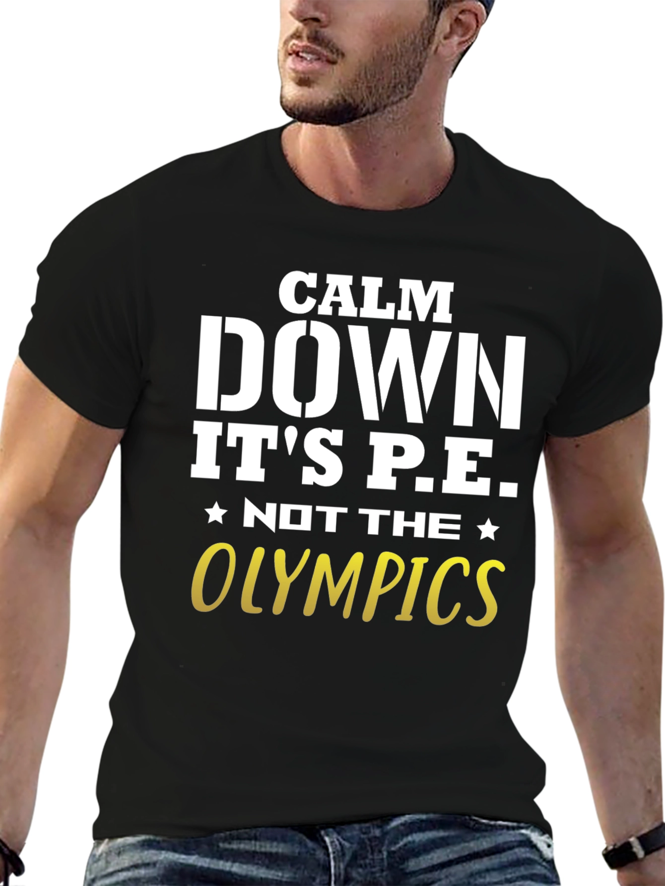 Calm Down Its PE T-Shirt