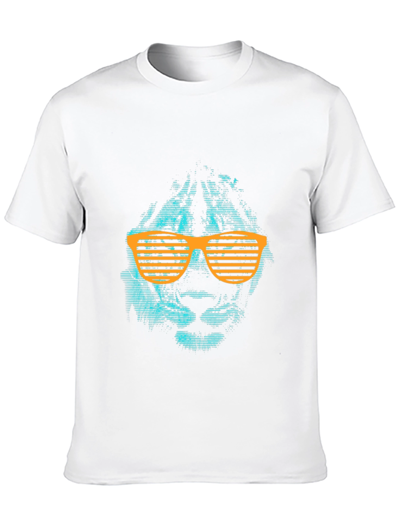 Cool Cat Graphic Tee - Trendy Animal Print Shirt