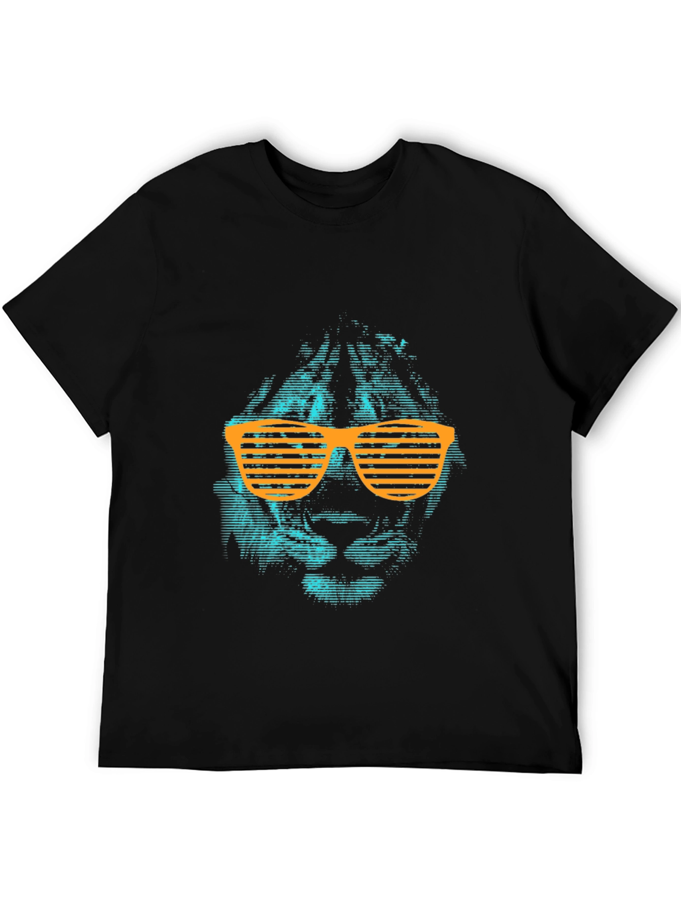 Cool Cat Graphic Tee - Trendy Animal Print Shirt