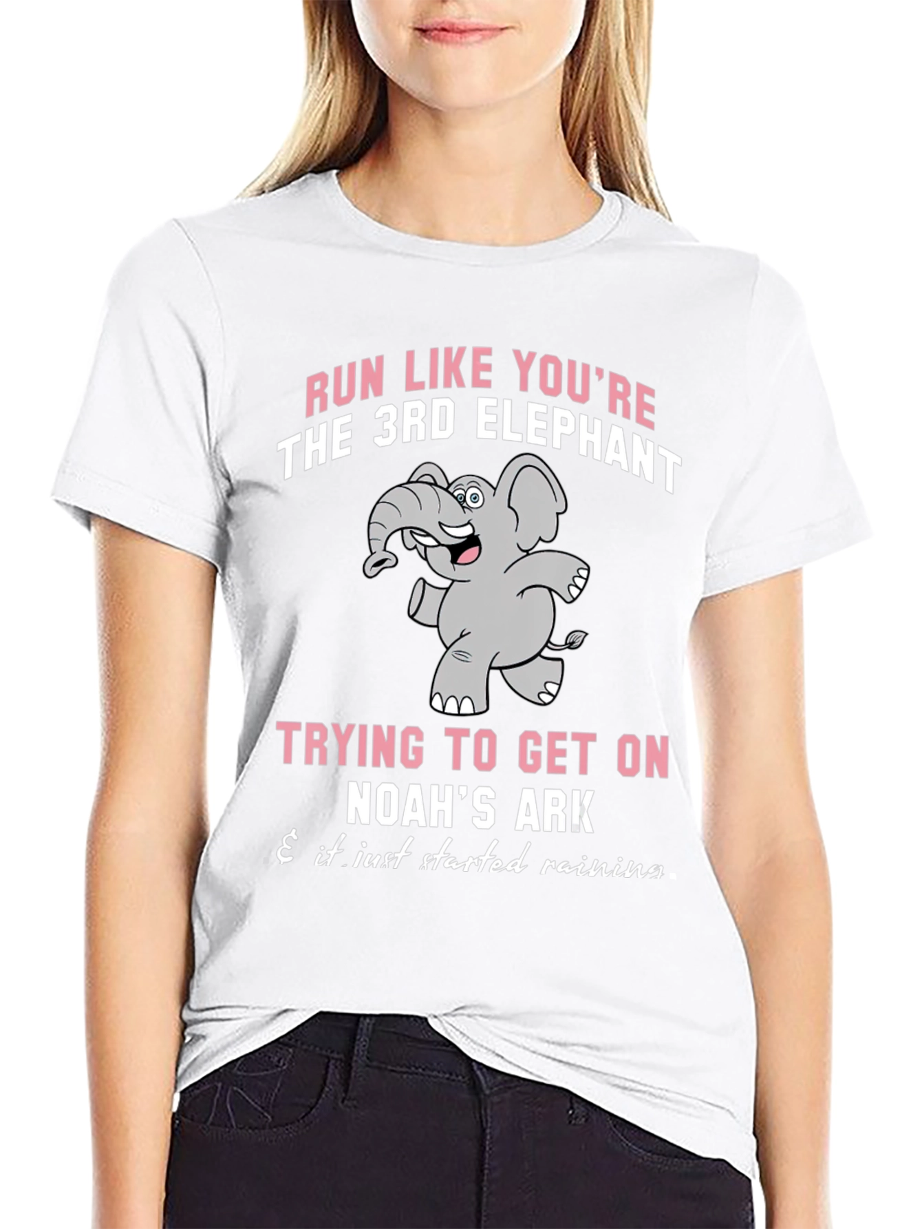 Run Like Youre the 3rd Elephant T-Shirt