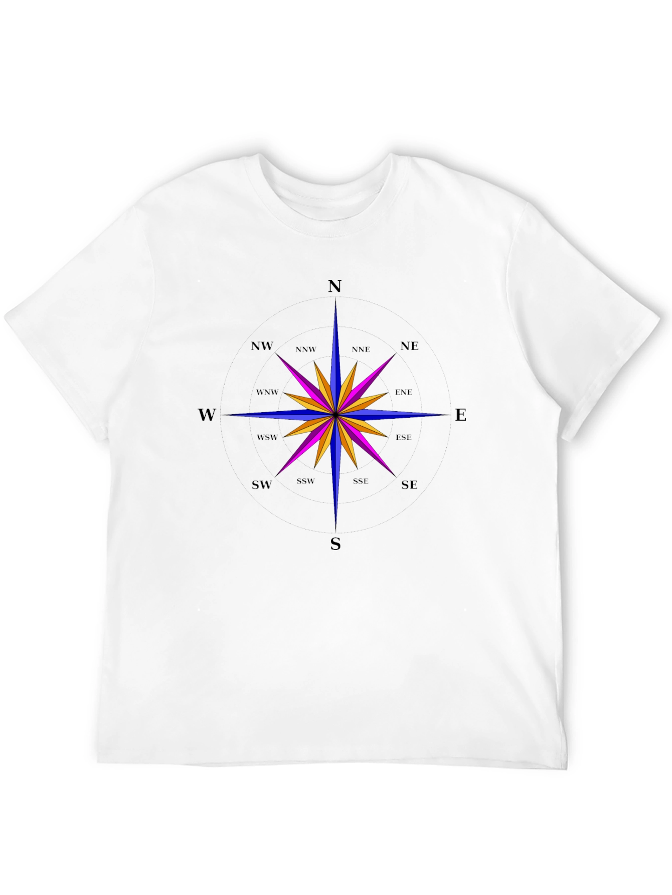 Compass Rose Graphic T-Shirt