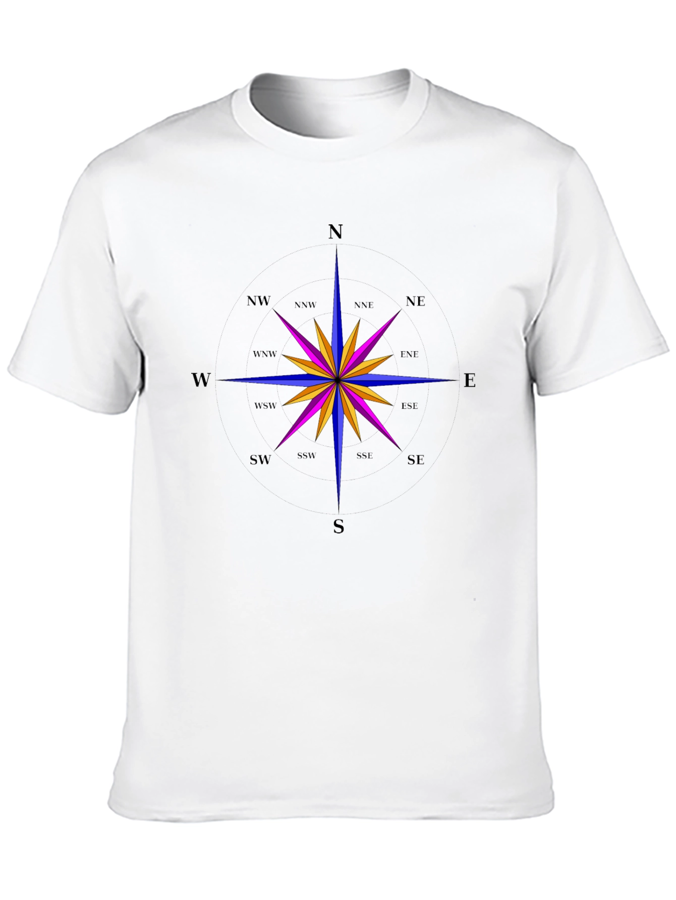 Compass Rose Graphic T-Shirt