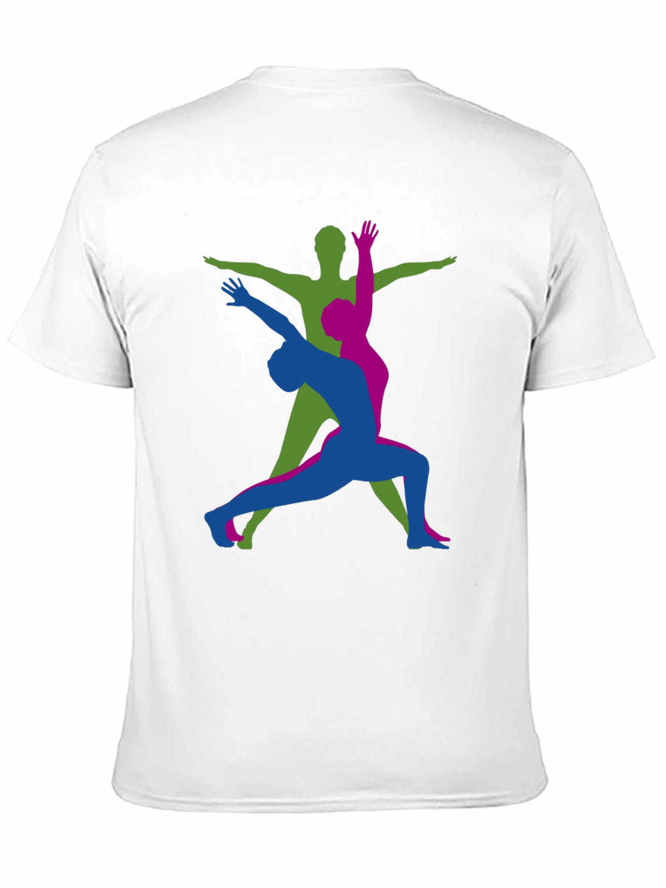 Yoga Pose Graphic Tee - Trendy Design