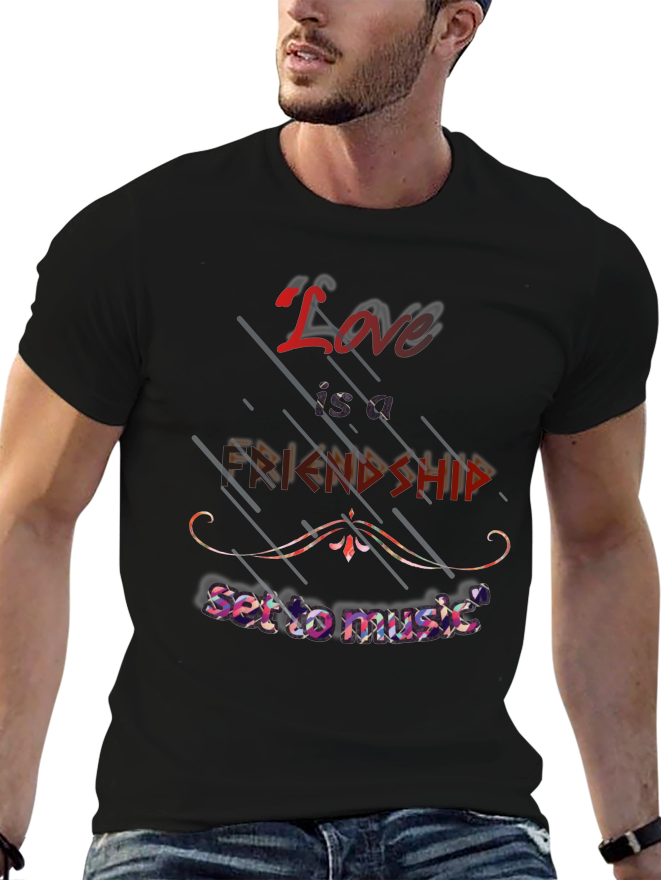Love Friendship Music T-Shirt