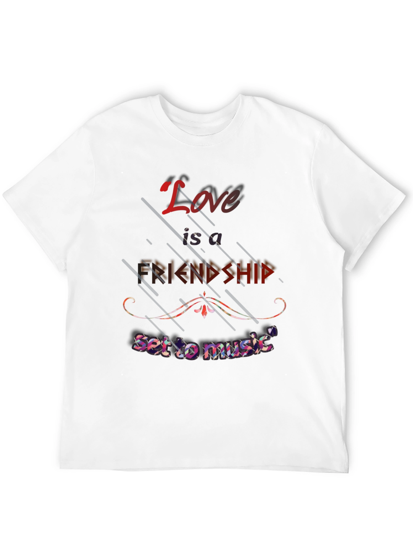 Love Friendship Music T-Shirt