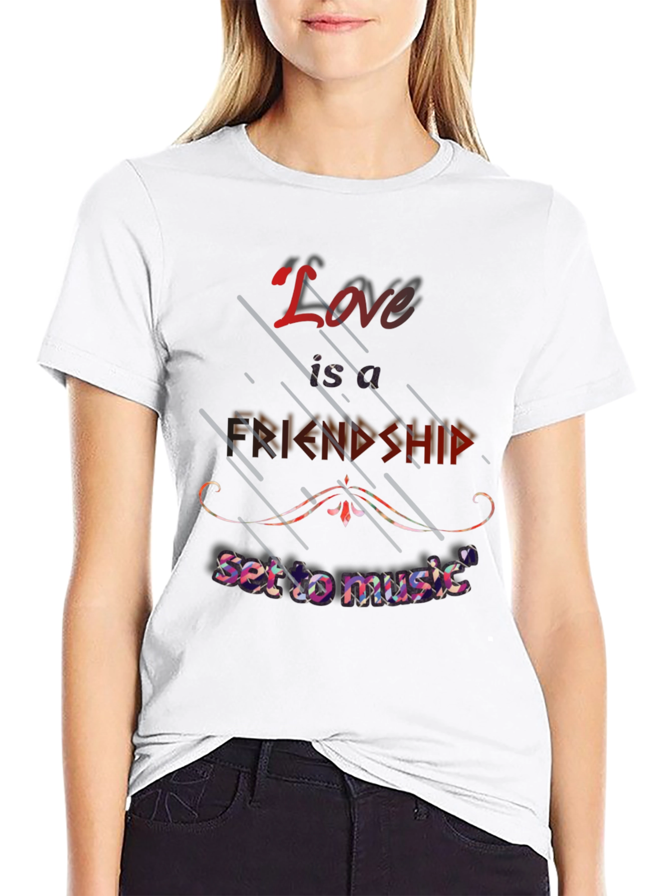 Love Friendship Music T-Shirt