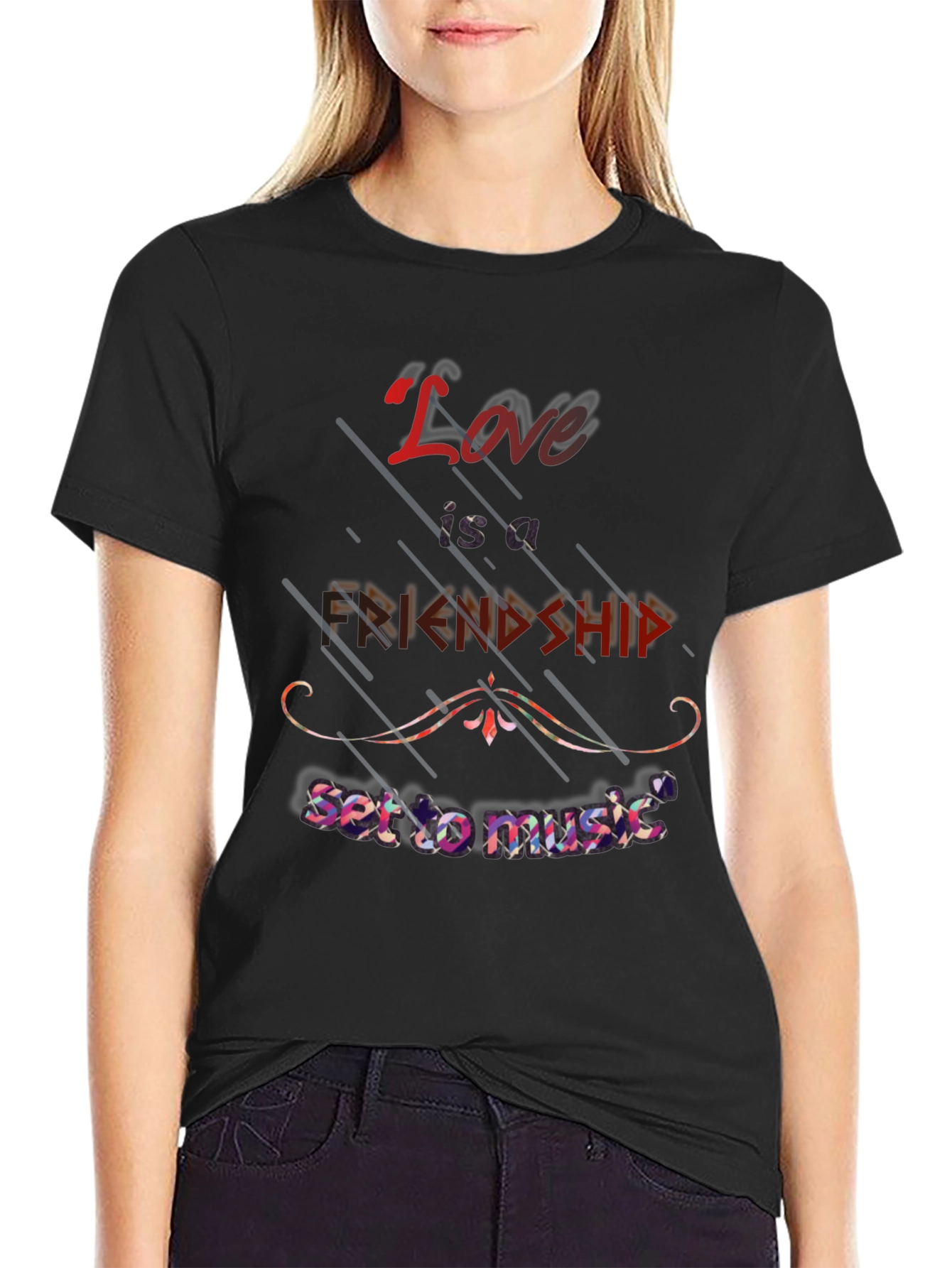 Love Friendship Music T-Shirt