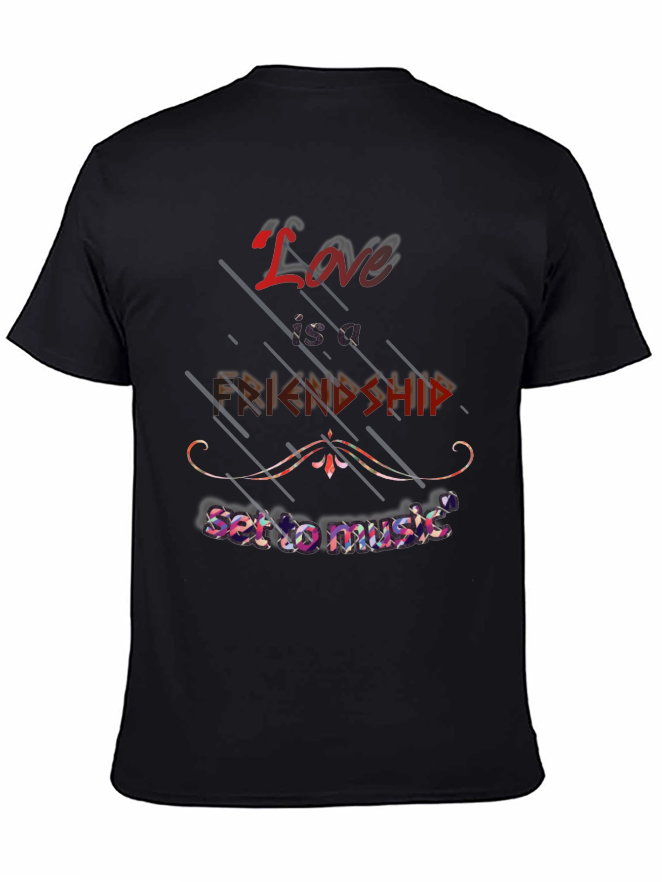 Love Friendship Music T-Shirt