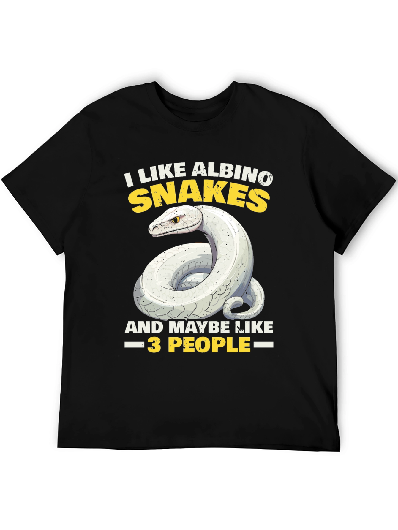 Albino Snake Lover T-Shirt