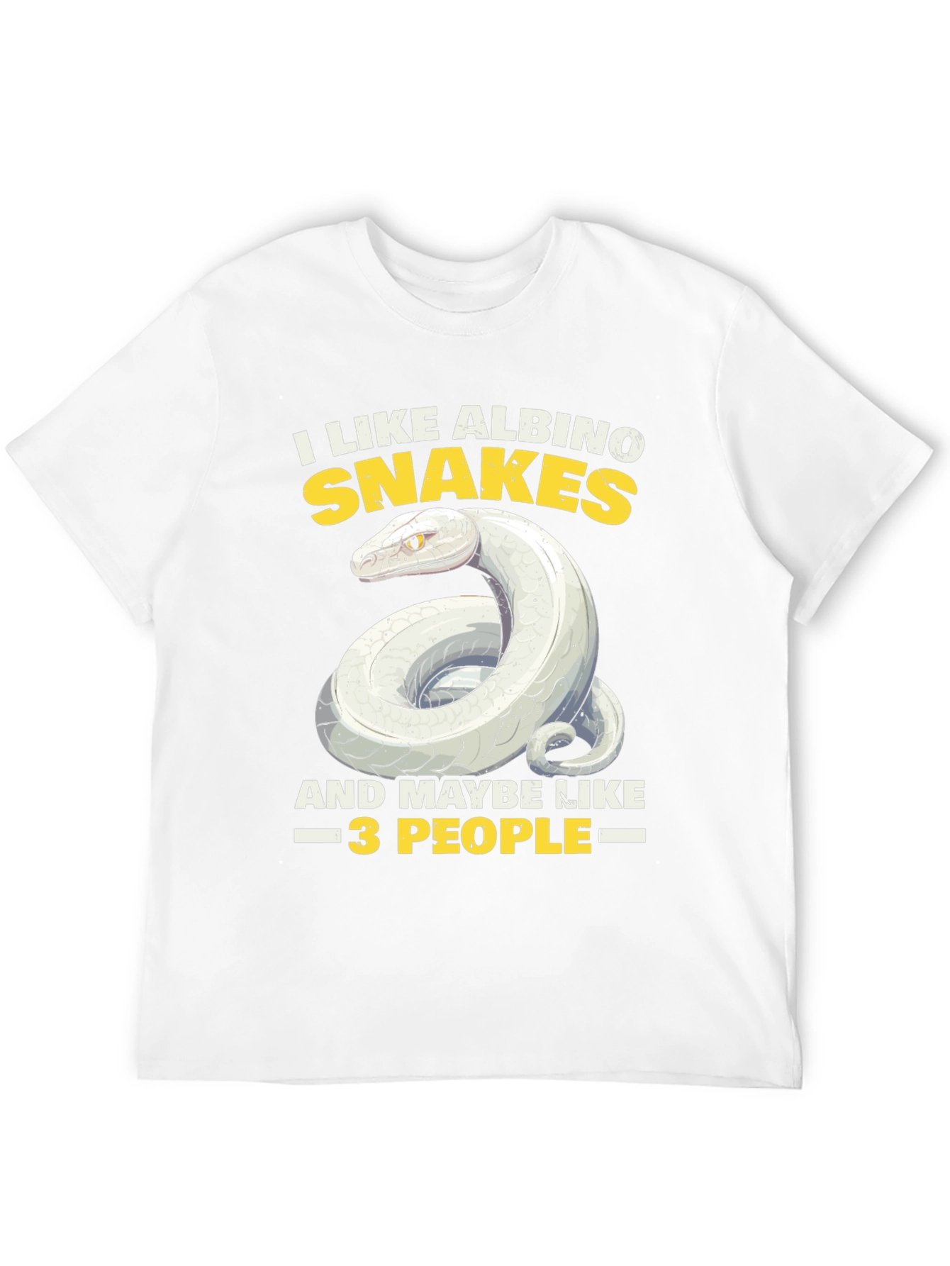 Albino Snake Lover T-Shirt
