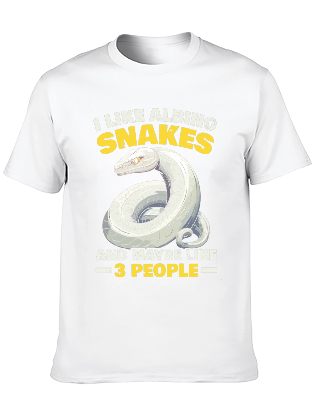 Albino Snake Lover T-Shirt