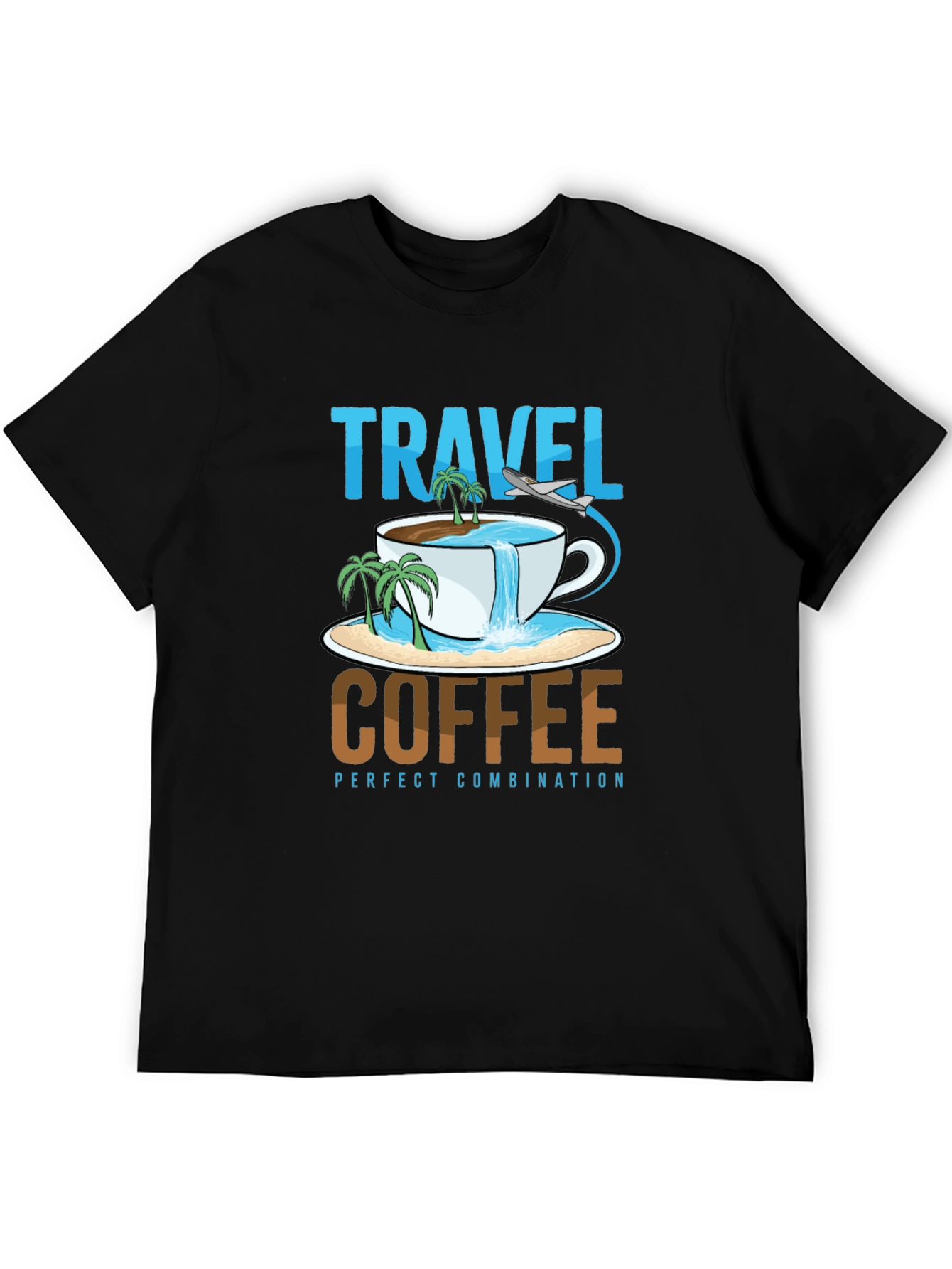 Travel Coffee T-Shirt - Perfect Combination Tee