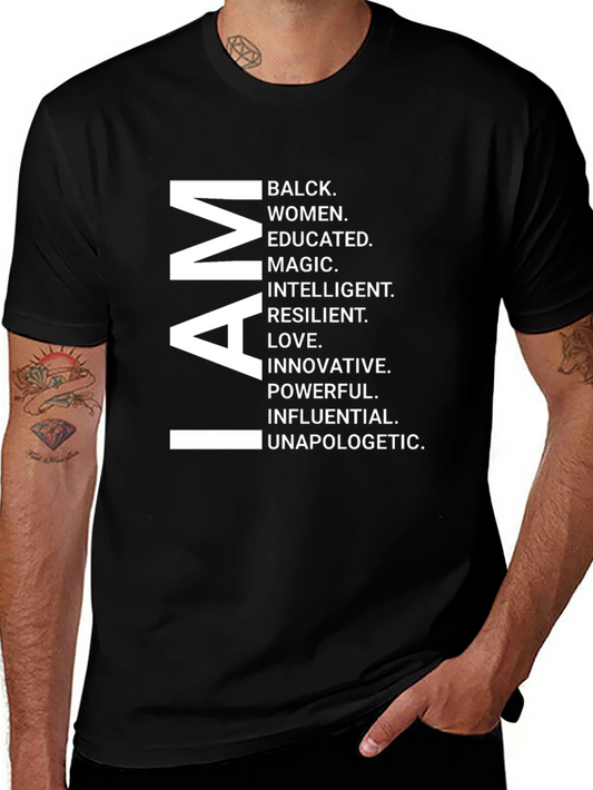 I AM Black Womans Empowerment T-Shirt