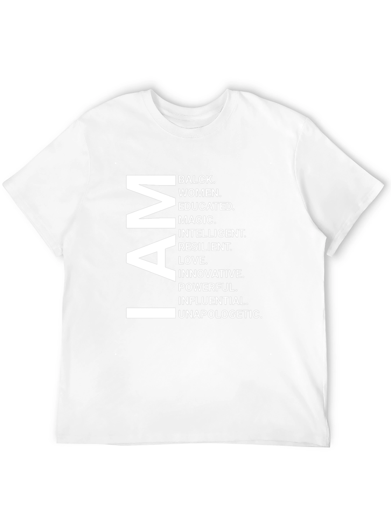 I AM Black Womans Empowerment T-Shirt