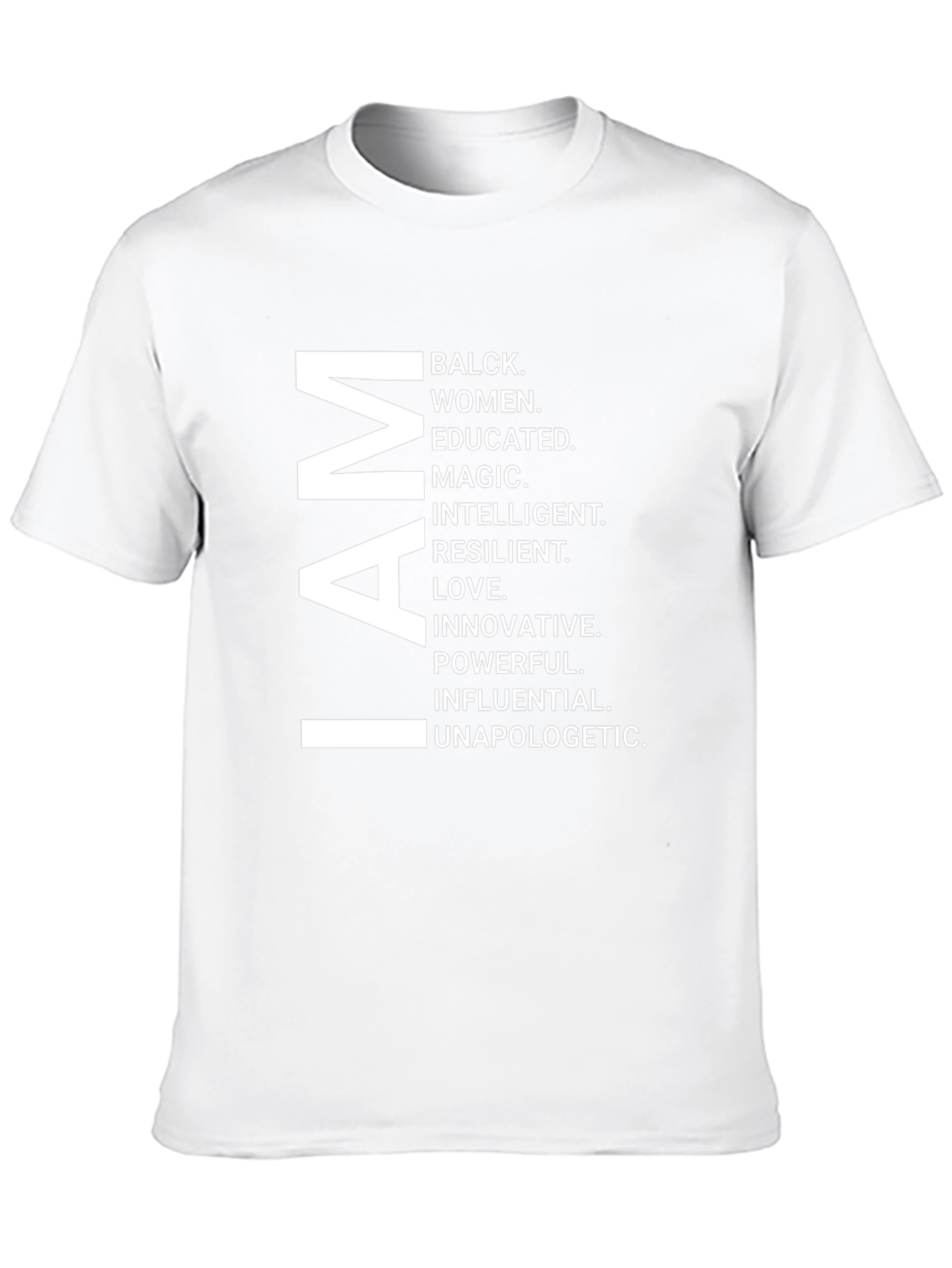 I AM Black Womans Empowerment T-Shirt
