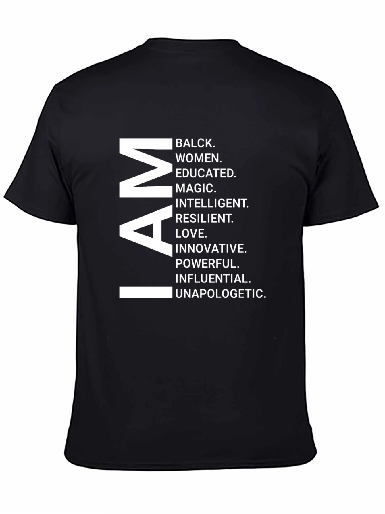 I AM Black Womans Empowerment T-Shirt