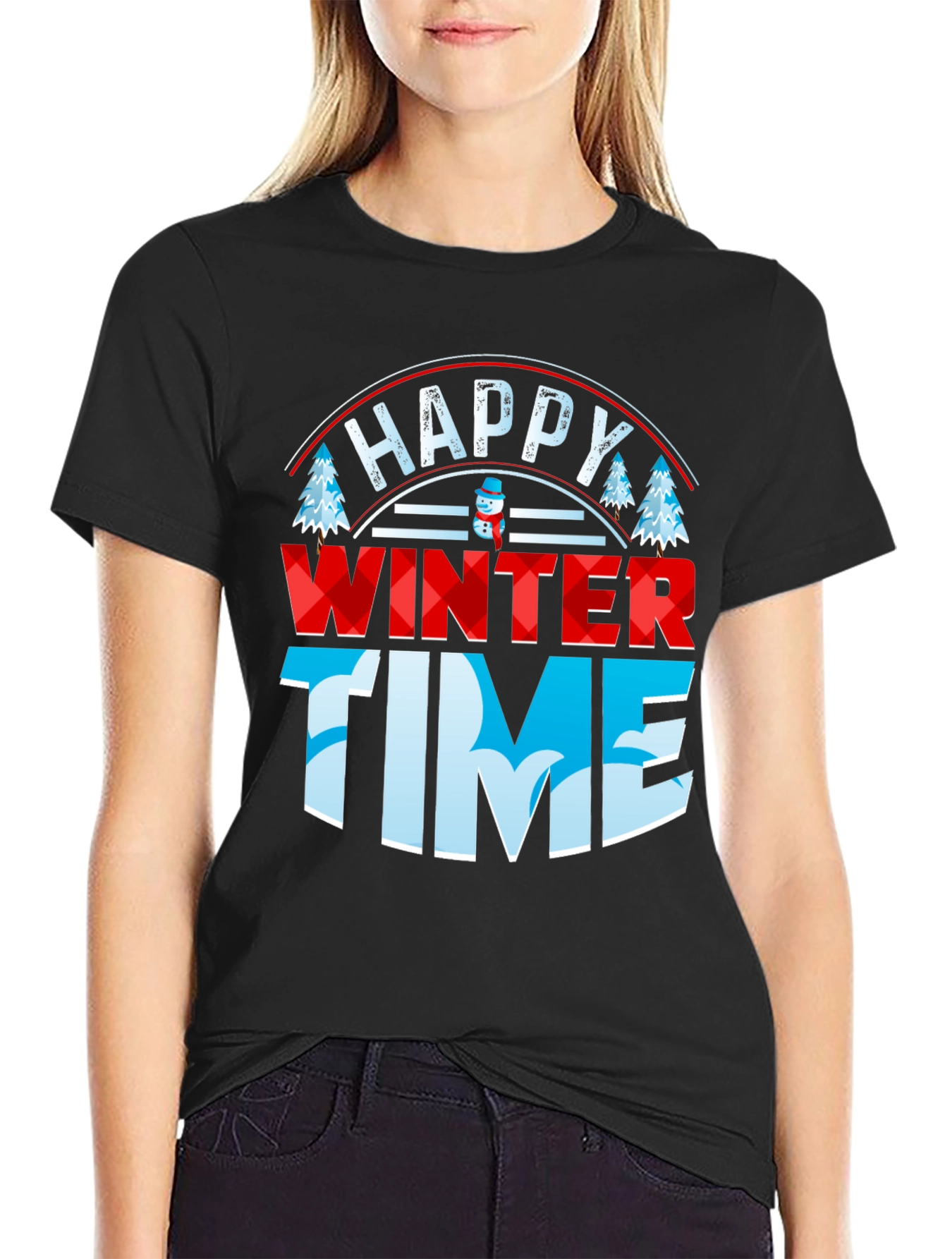 Happy Winter Time Graphic Tee