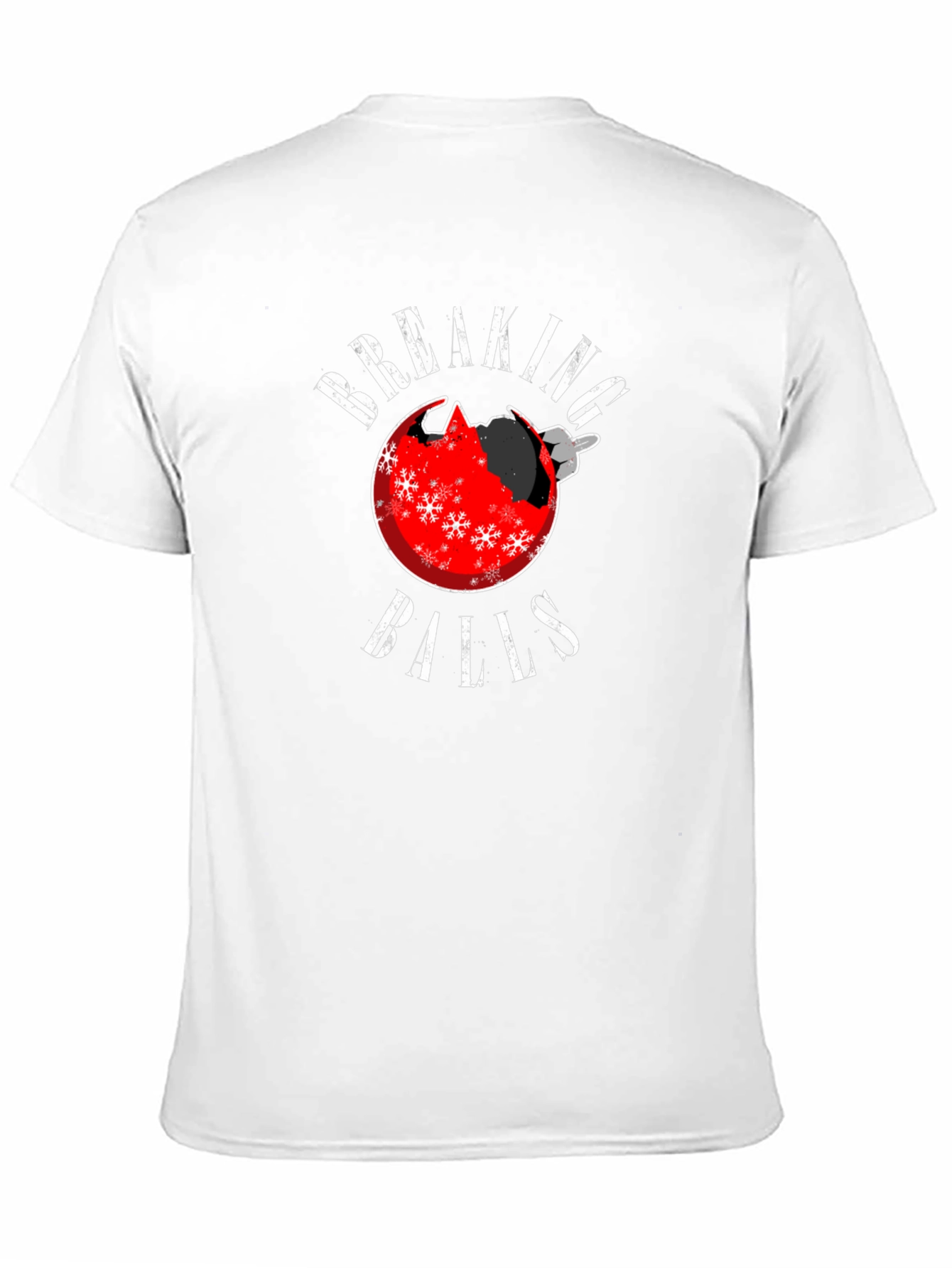 Breaking Balls Christmas Ornament Humor T-Shirt