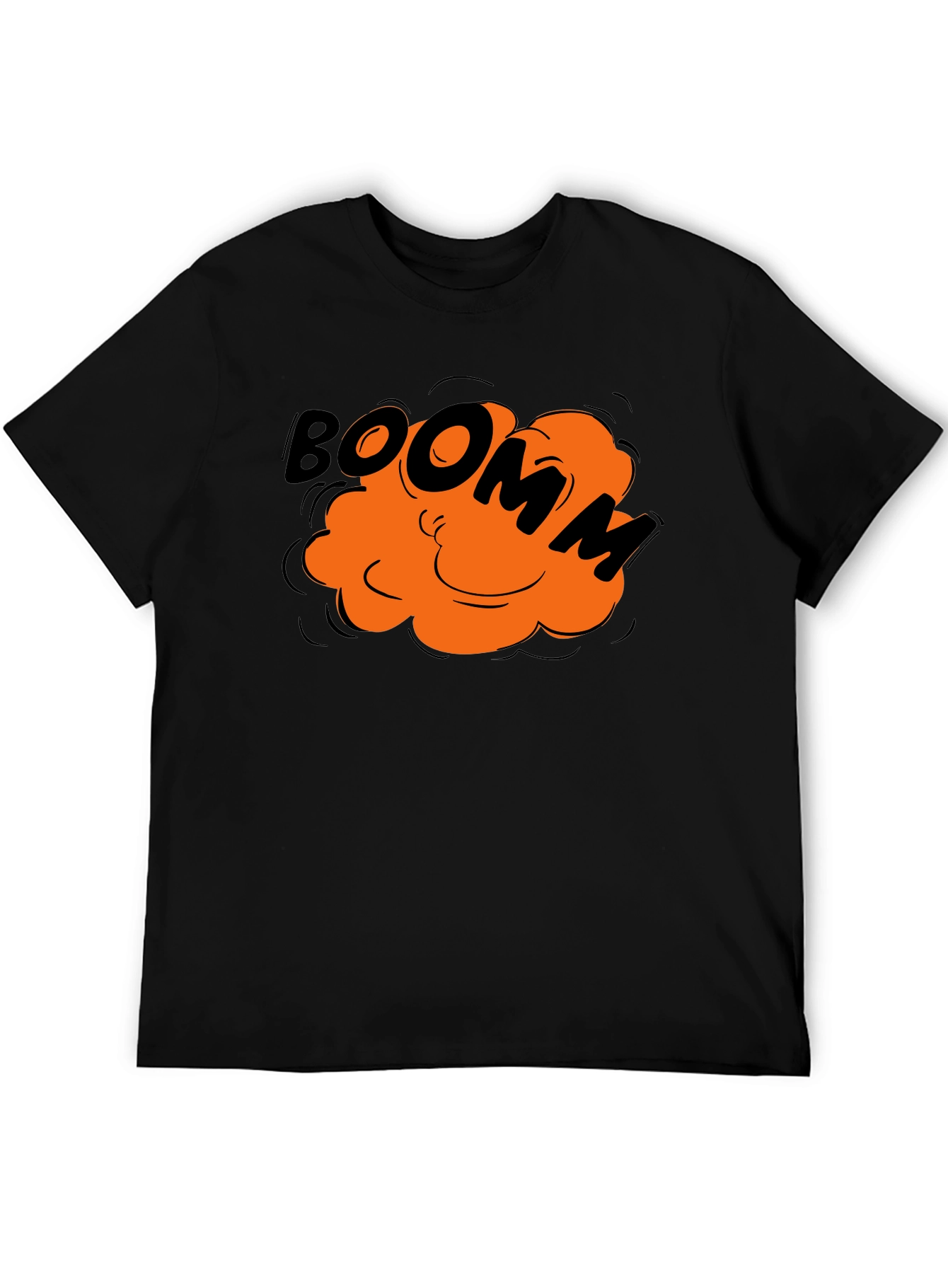Boom Comic Graphic Tee - Black
