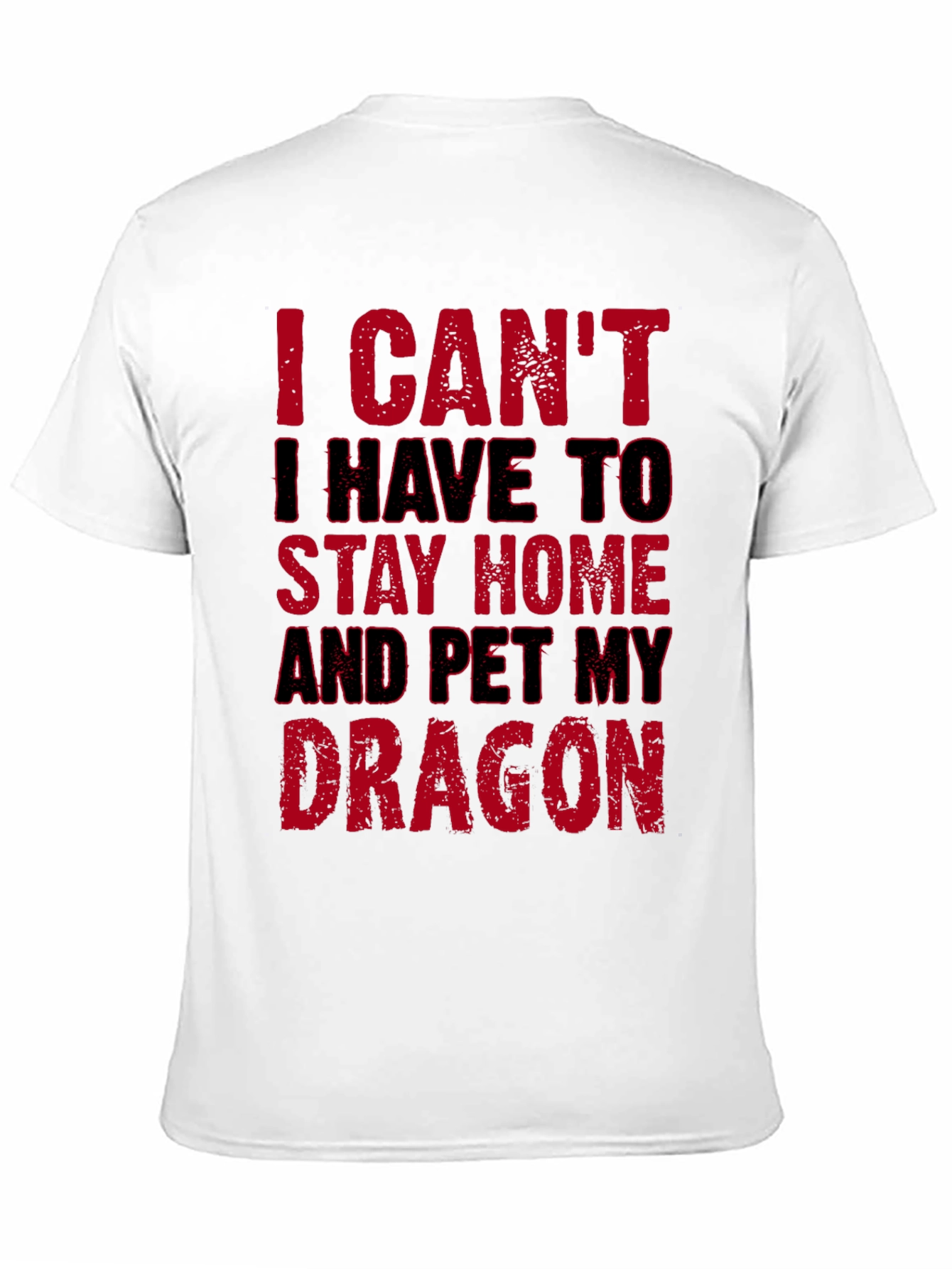 Pet My Dragon T-Shirt - Stay Home Funny Tee