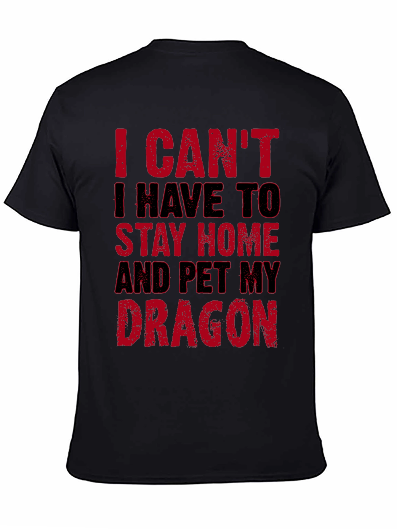 Pet My Dragon T-Shirt - Stay Home Funny Tee