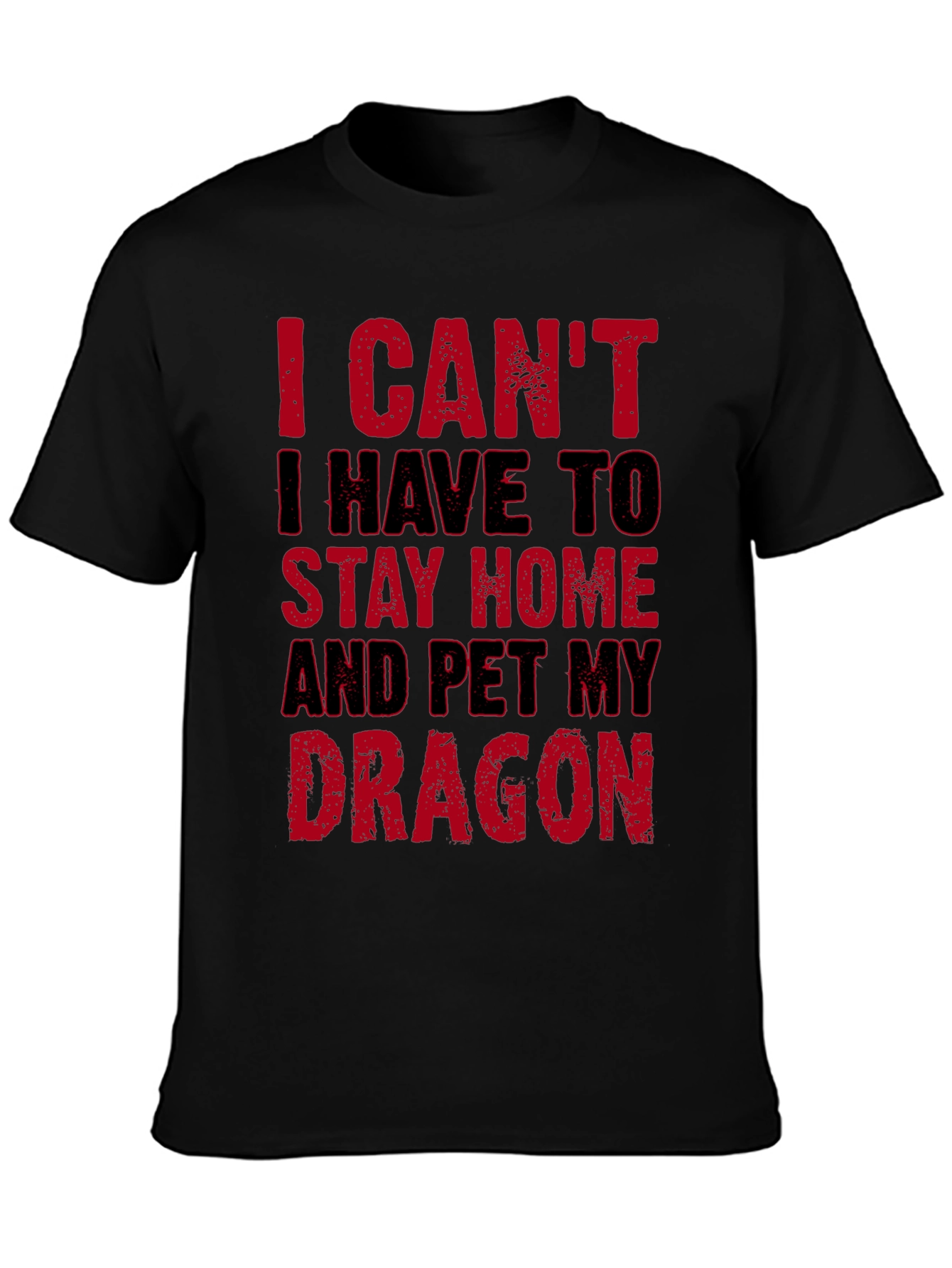 Pet My Dragon T-Shirt - Stay Home Funny Tee