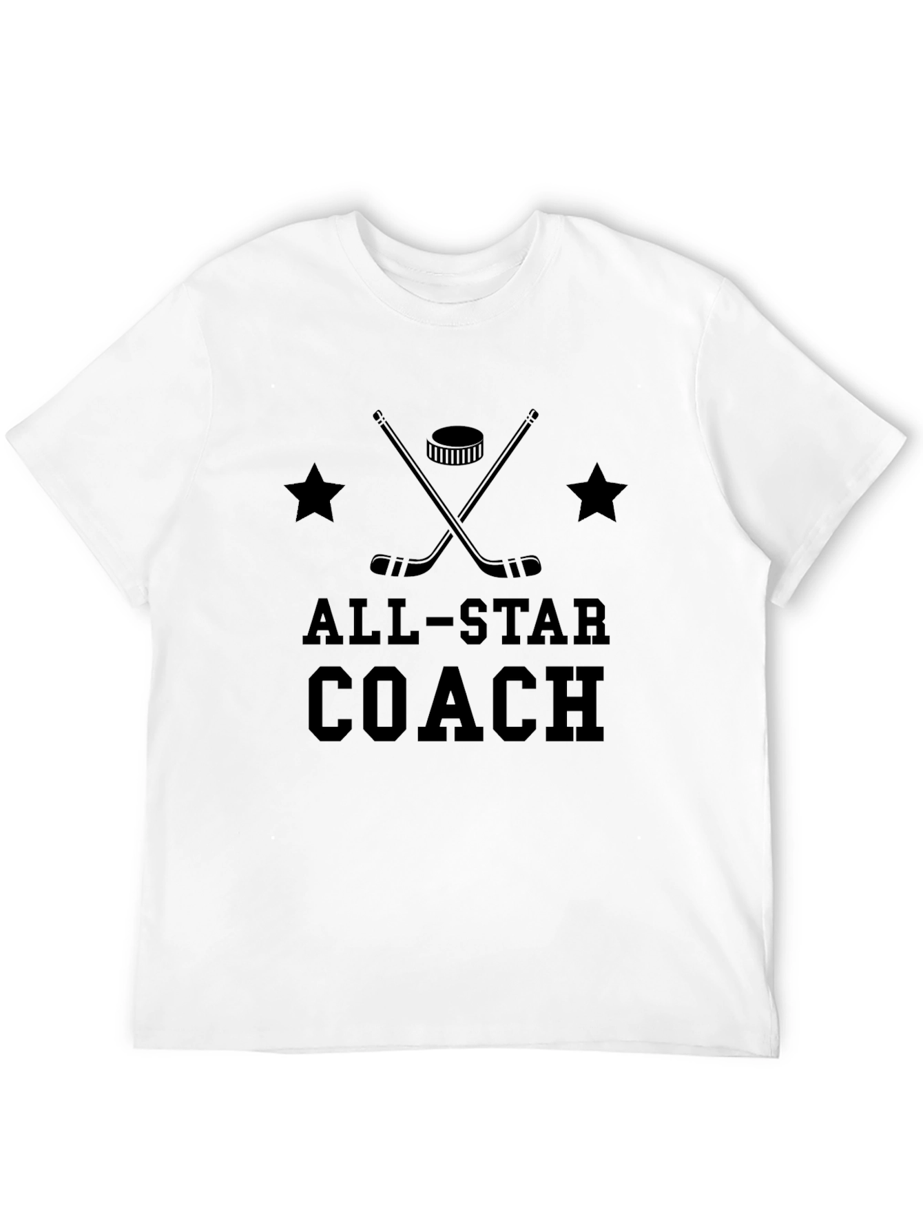 All-Star Coach Graphic Tee - Hockey Fan T-Shirt