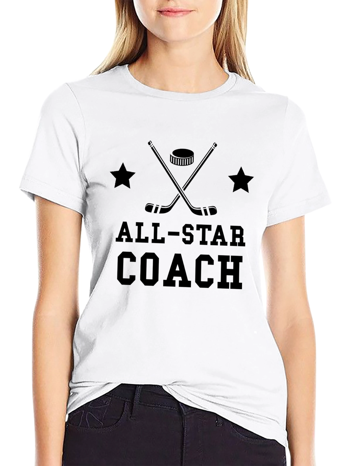 All-Star Coach Graphic Tee - Hockey Fan T-Shirt