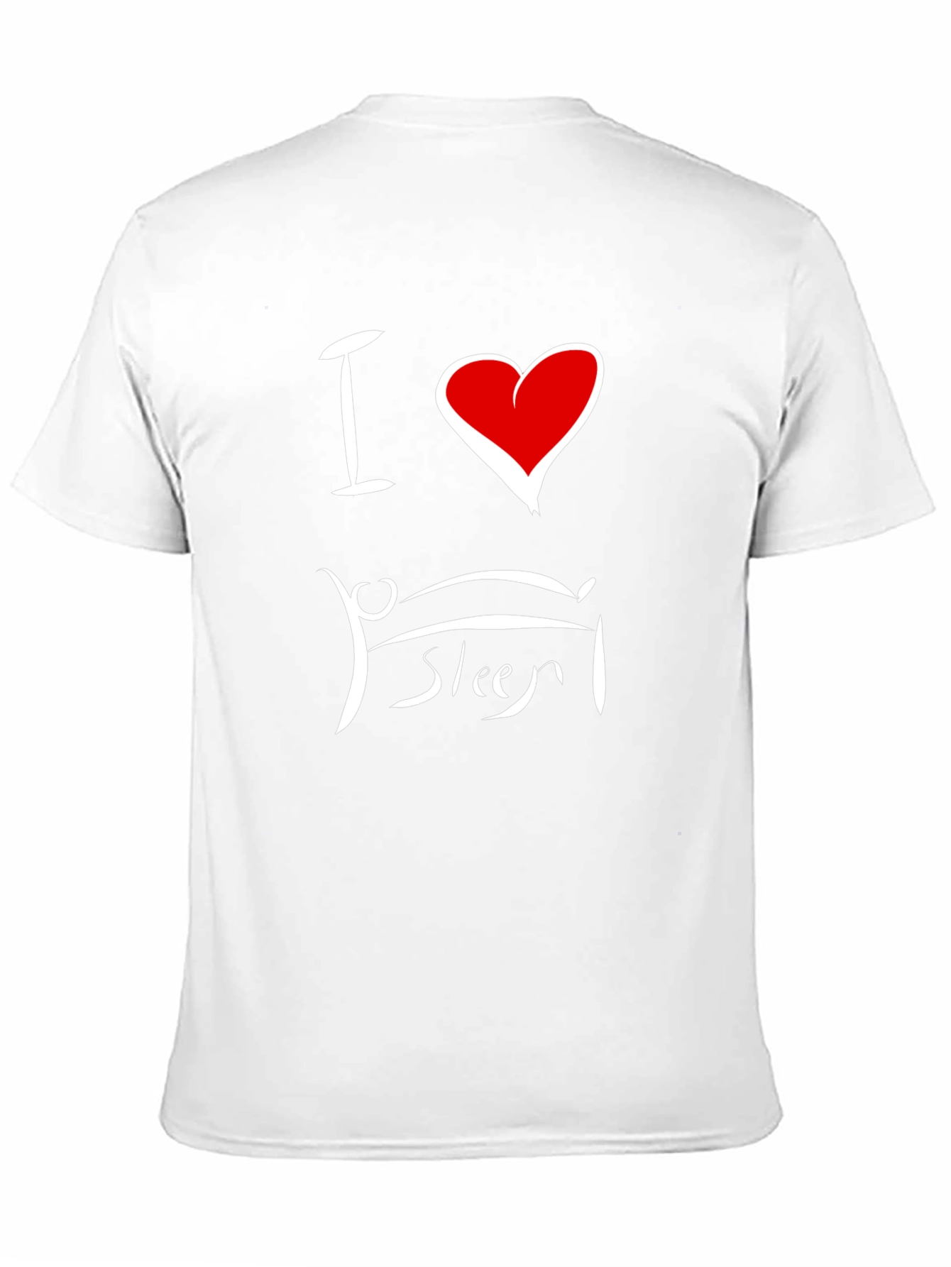 I Heart Sleep Black T-Shirt - Soft & Comfy