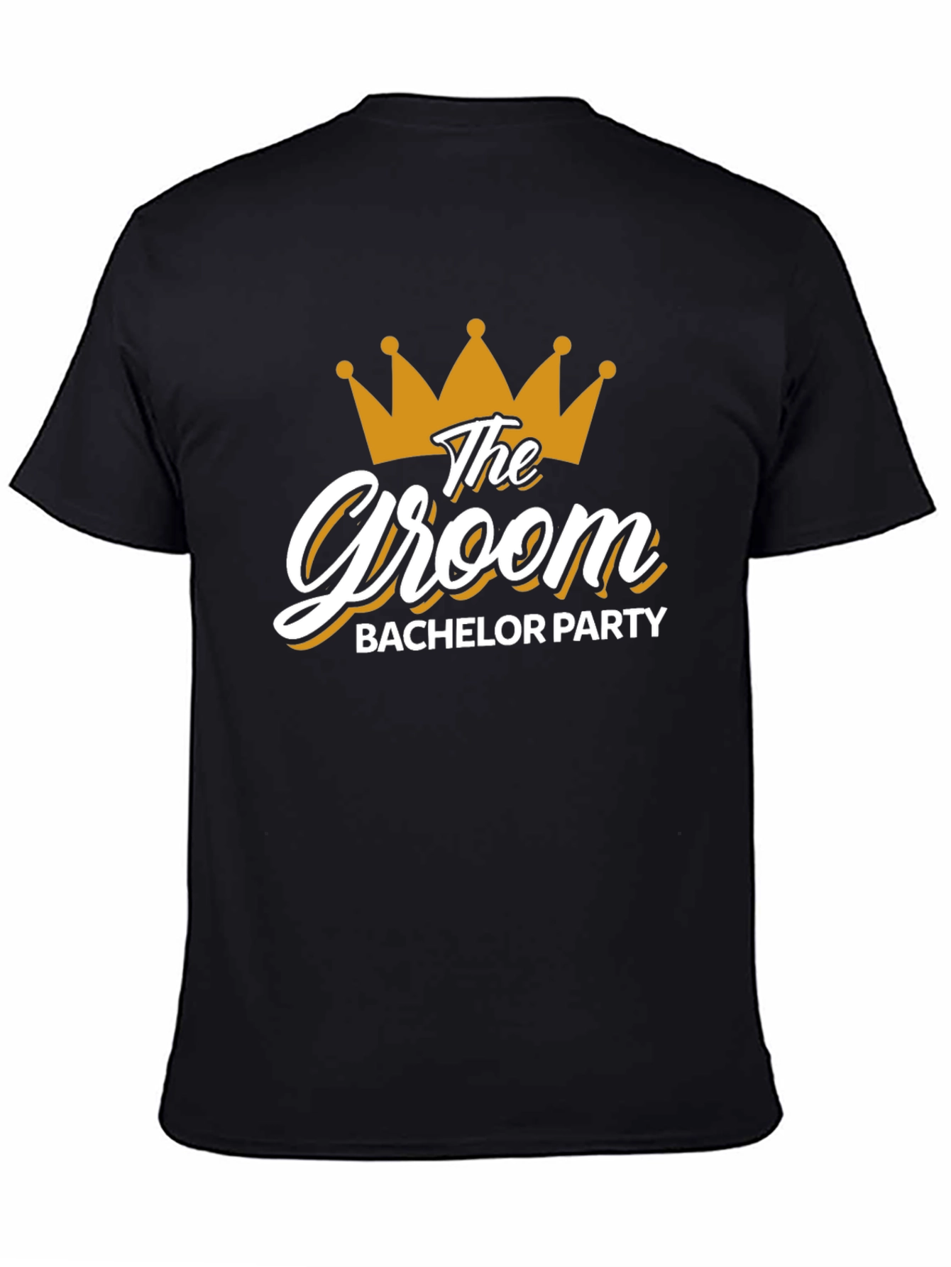 Groom Bachelor Party T-Shirt - Black