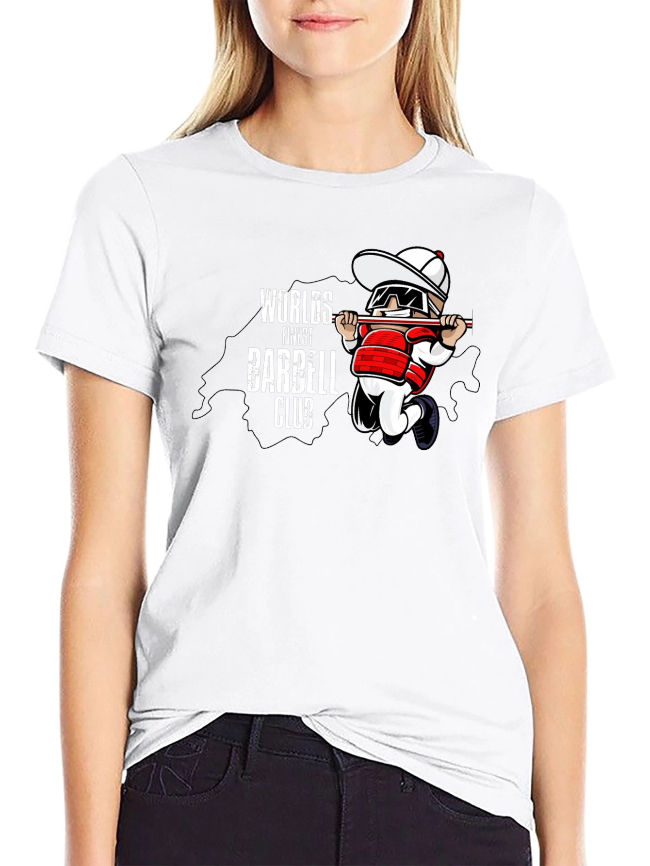Worlds Finest Barbell Club Black T-Shirt