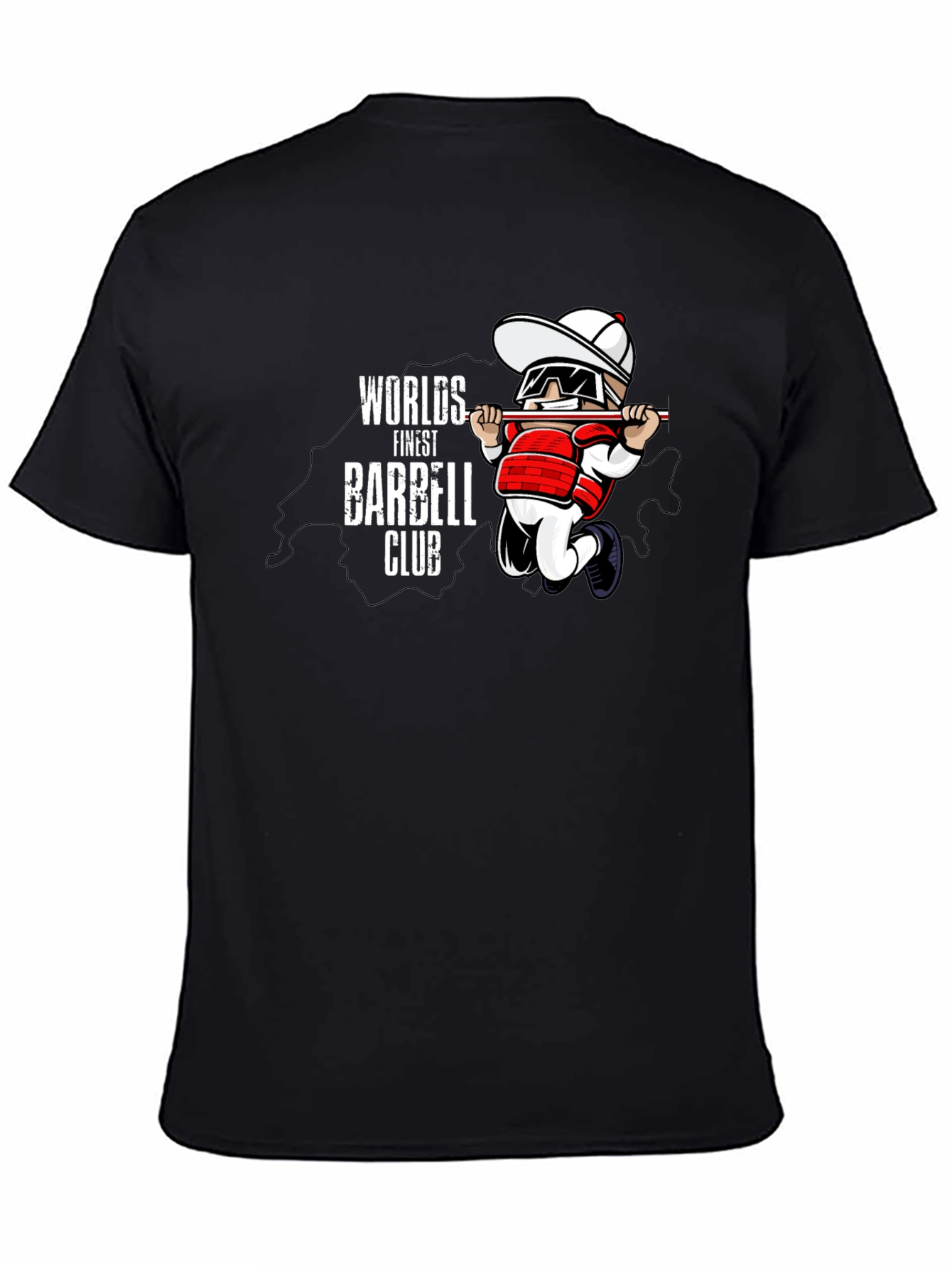 Worlds Finest Barbell Club Black T-Shirt