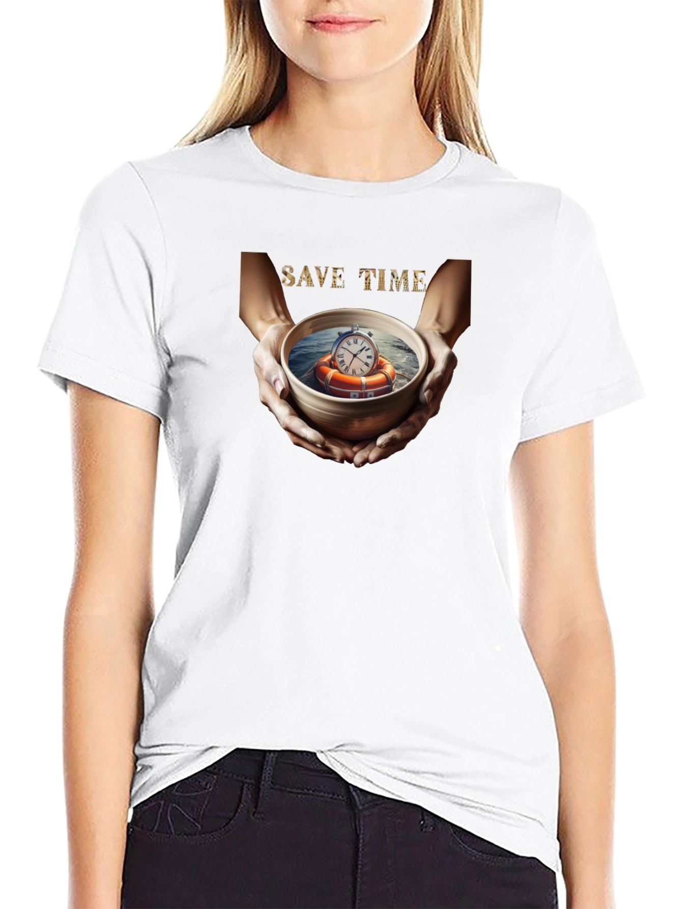 Save Time Graphic Tee