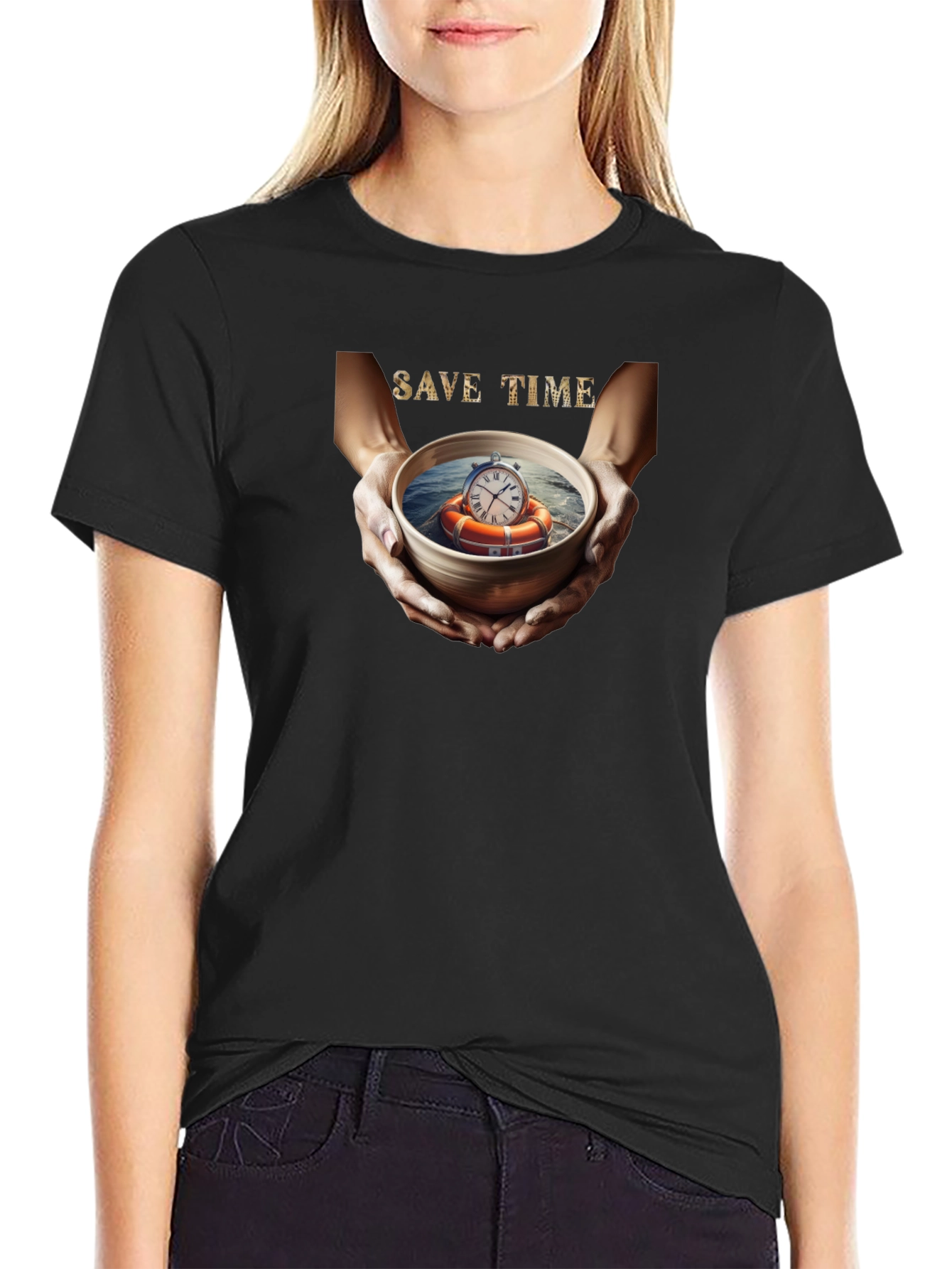 Save Time Graphic Tee