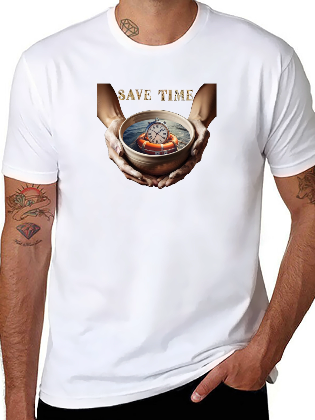 Save Time Graphic Tee